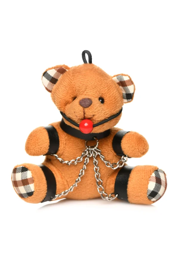 Master Series - Gagged Teddy Bear Sleutelhanger