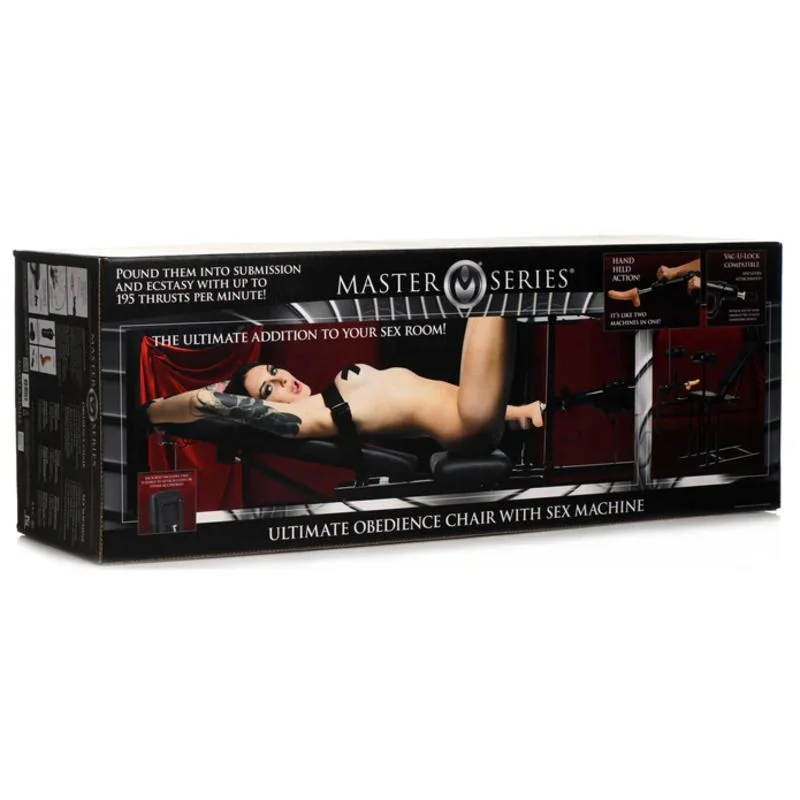 Obedience Chair Met Sex Machine