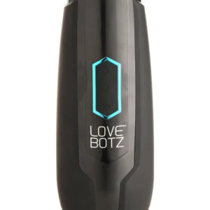 XR Brands - Stotende en Vibrerende Masturbator - Zwart