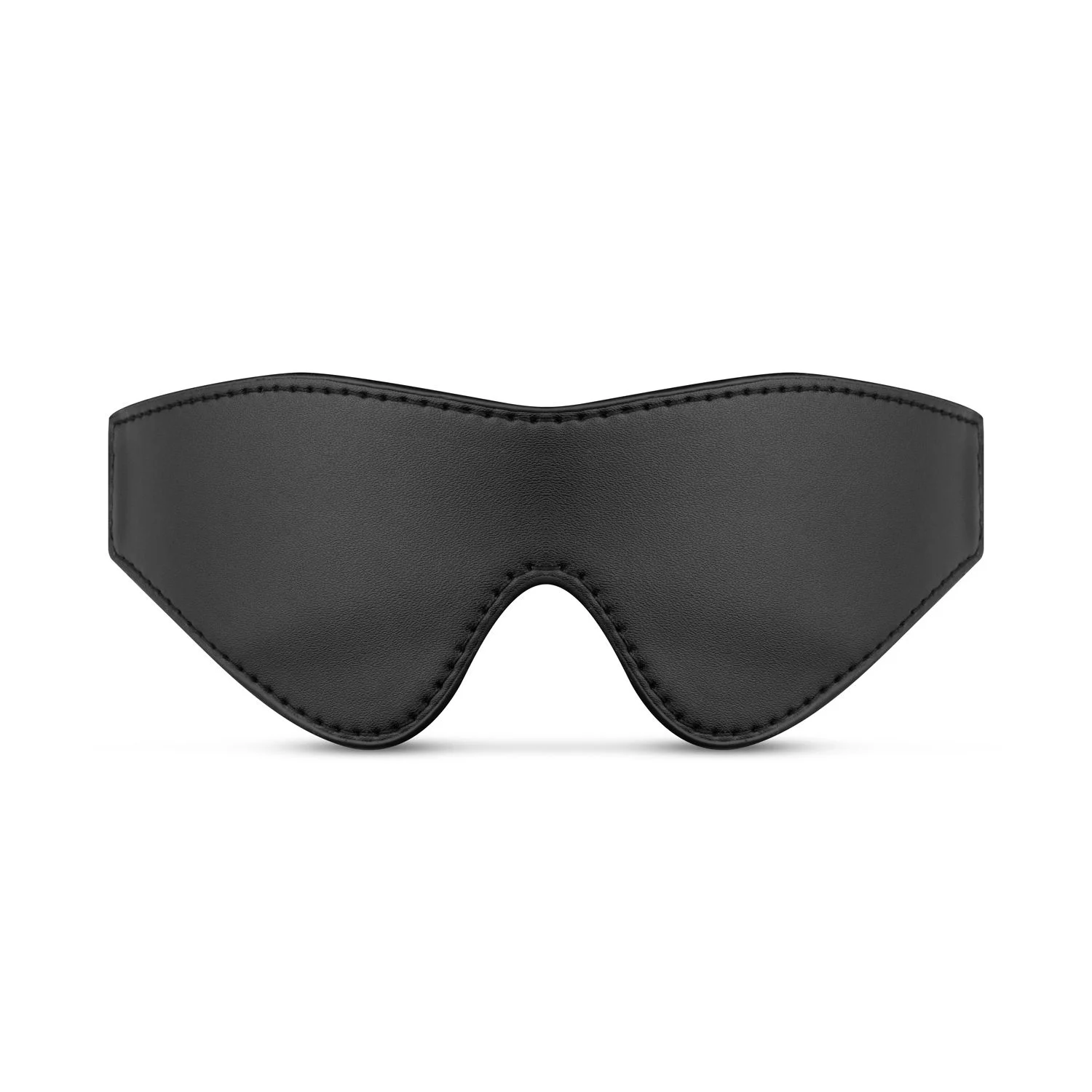 Imitatieleren Oogmasker - Zwart