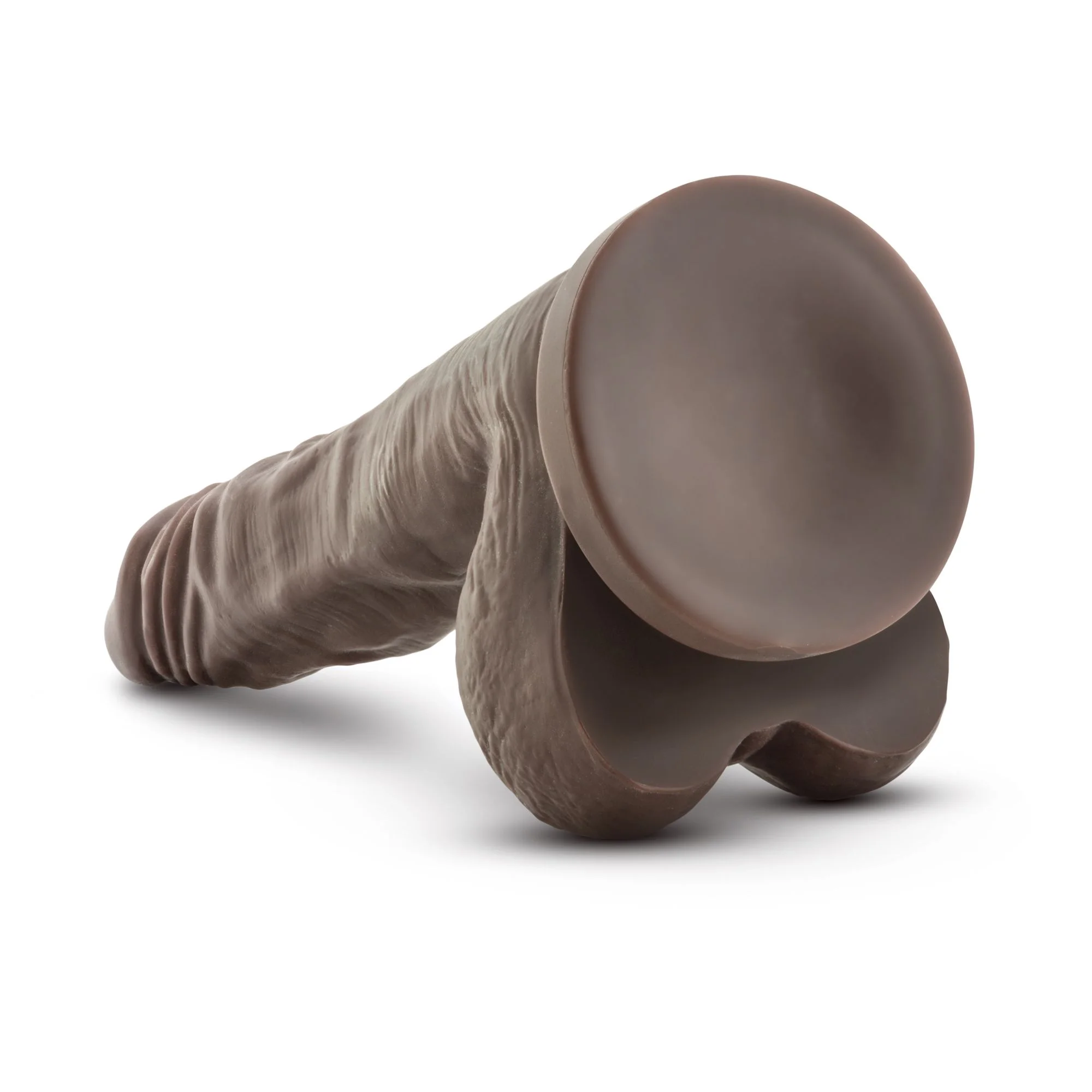 Dr. Skin - Realistische Dildo Met Zuignap 21 cm - Chocolate