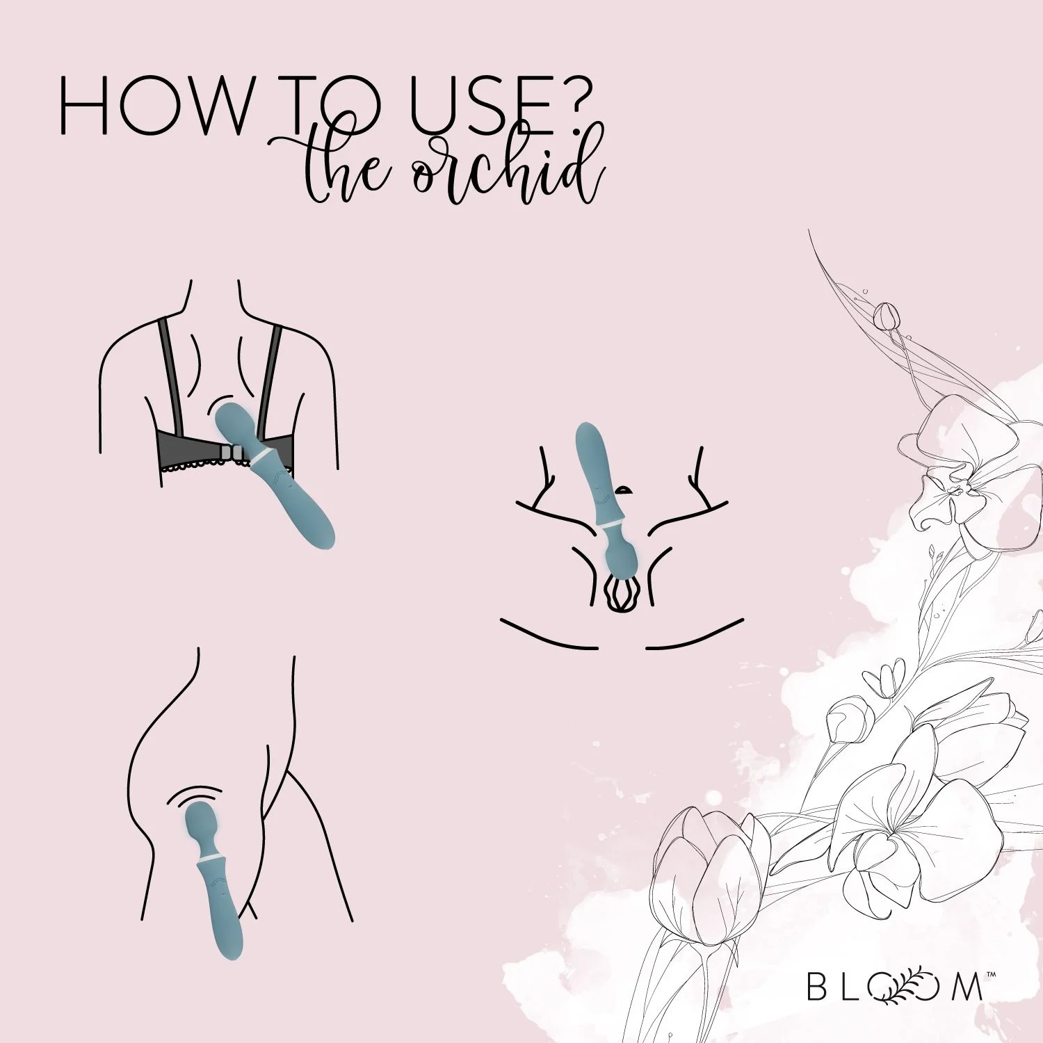 The Orchid Wand Vibrator