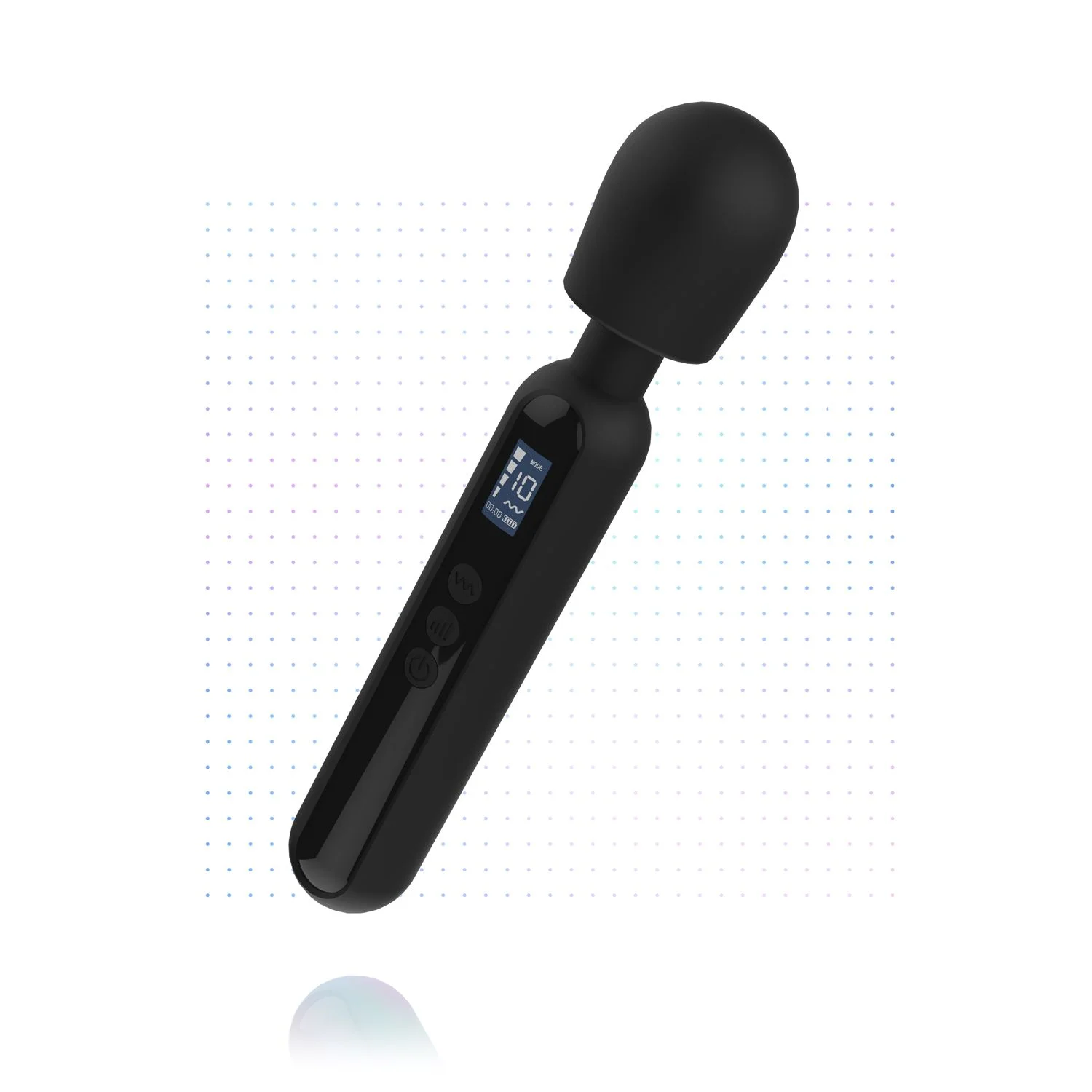 BLAQ - Digitale Wand Vibrator - Zwart
