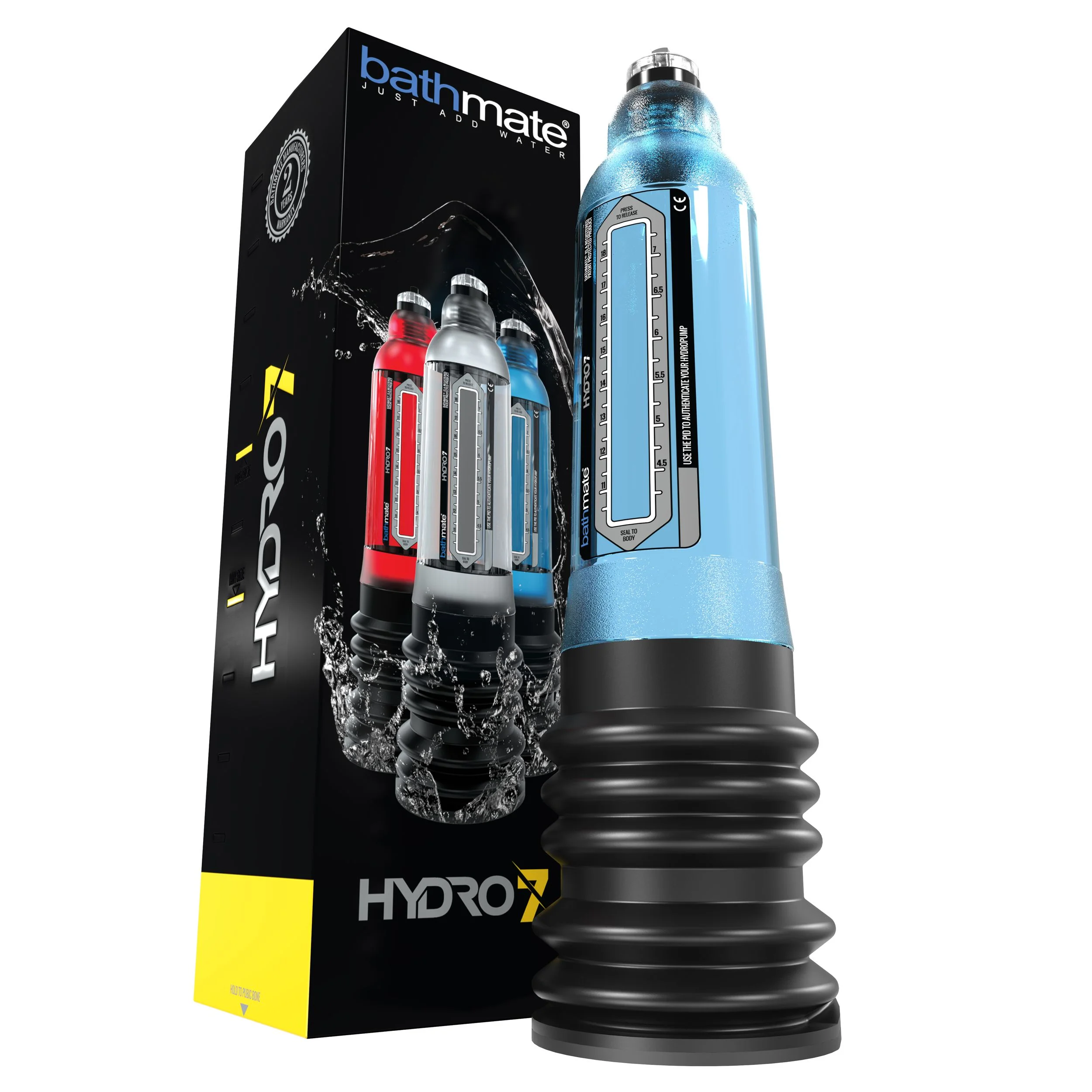 Bathmate Hydro 7 Penispomp - Blauw