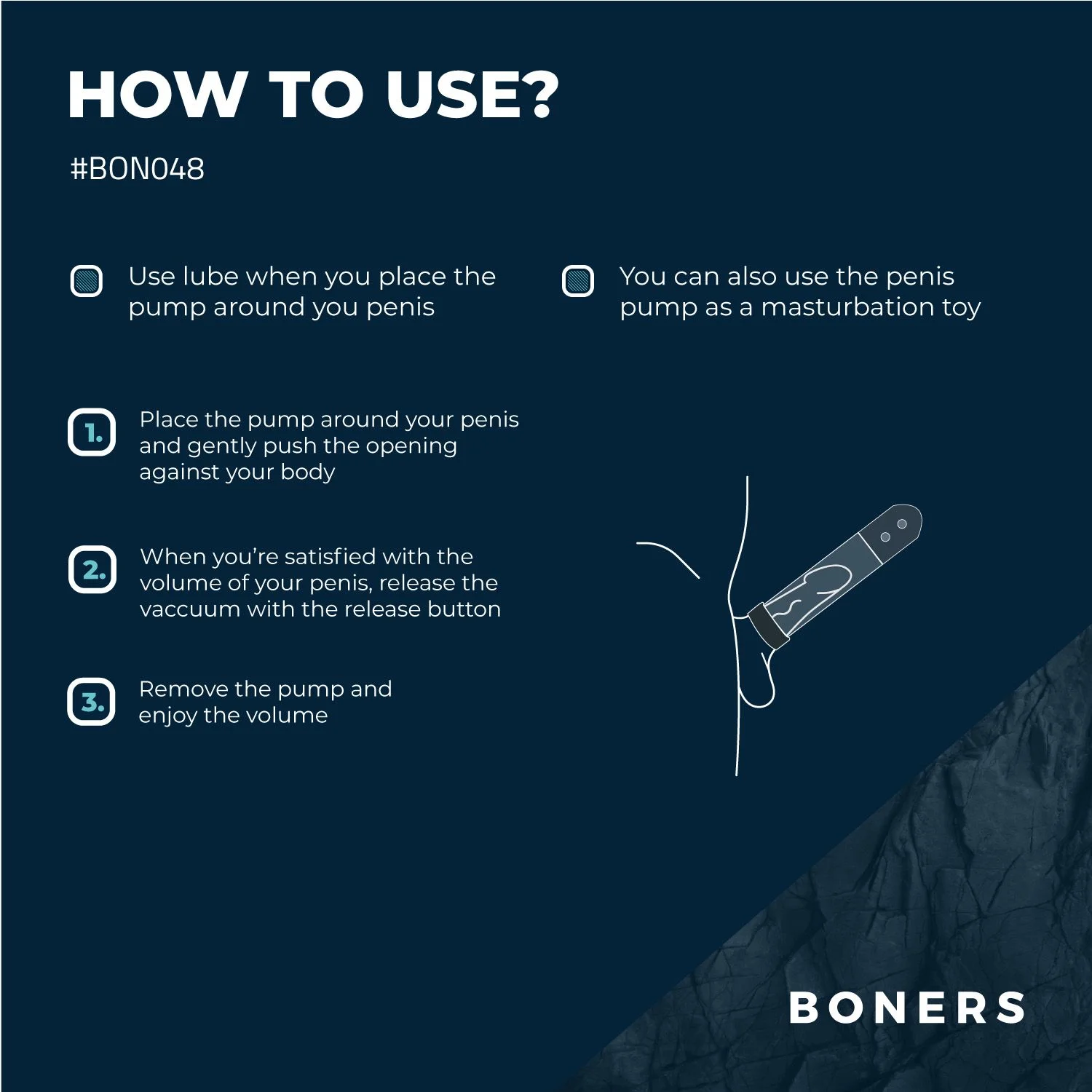 Boners - Automatische Penispomp met Masturbator