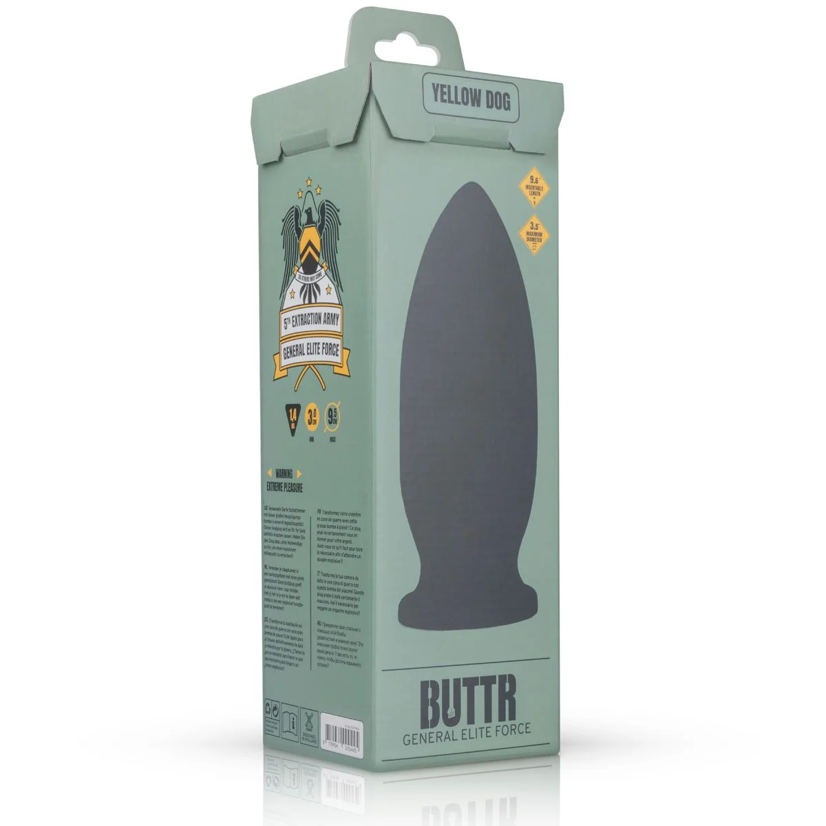 BUTTR - Yellow Dog Butt Plug