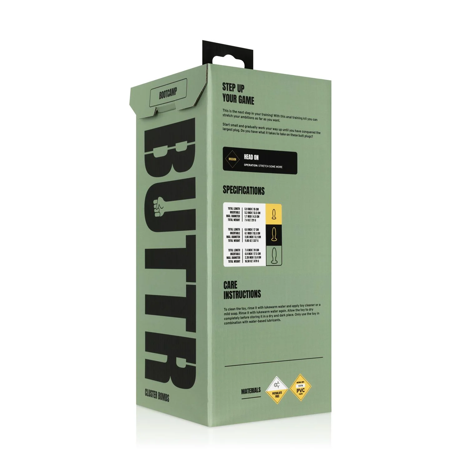 BUTTR - Cluster Bombs Anaal Trainingsset
