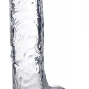 Jock C-Thru Transparante Dildo - 25 cm.