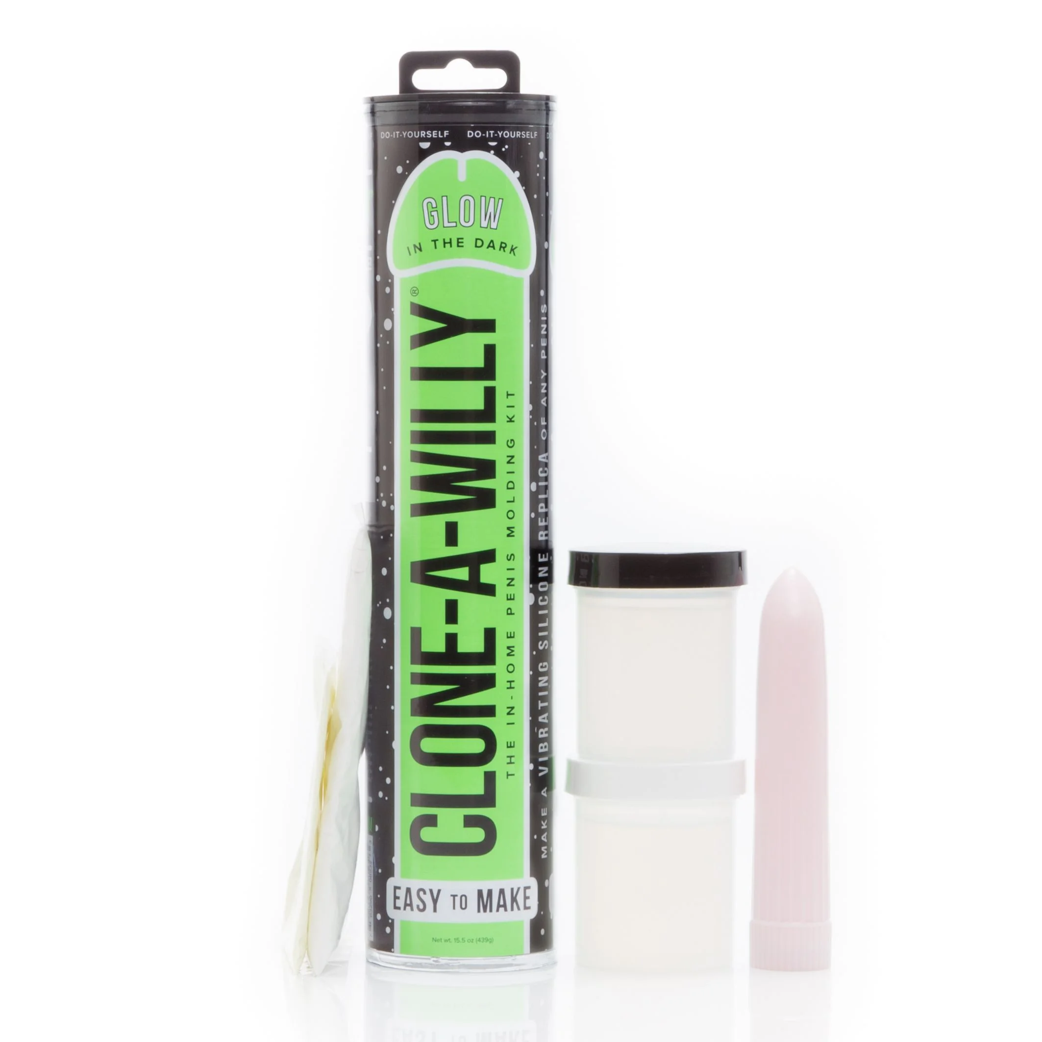 Clone-A-Willy Kit - Glow In The Dark Green