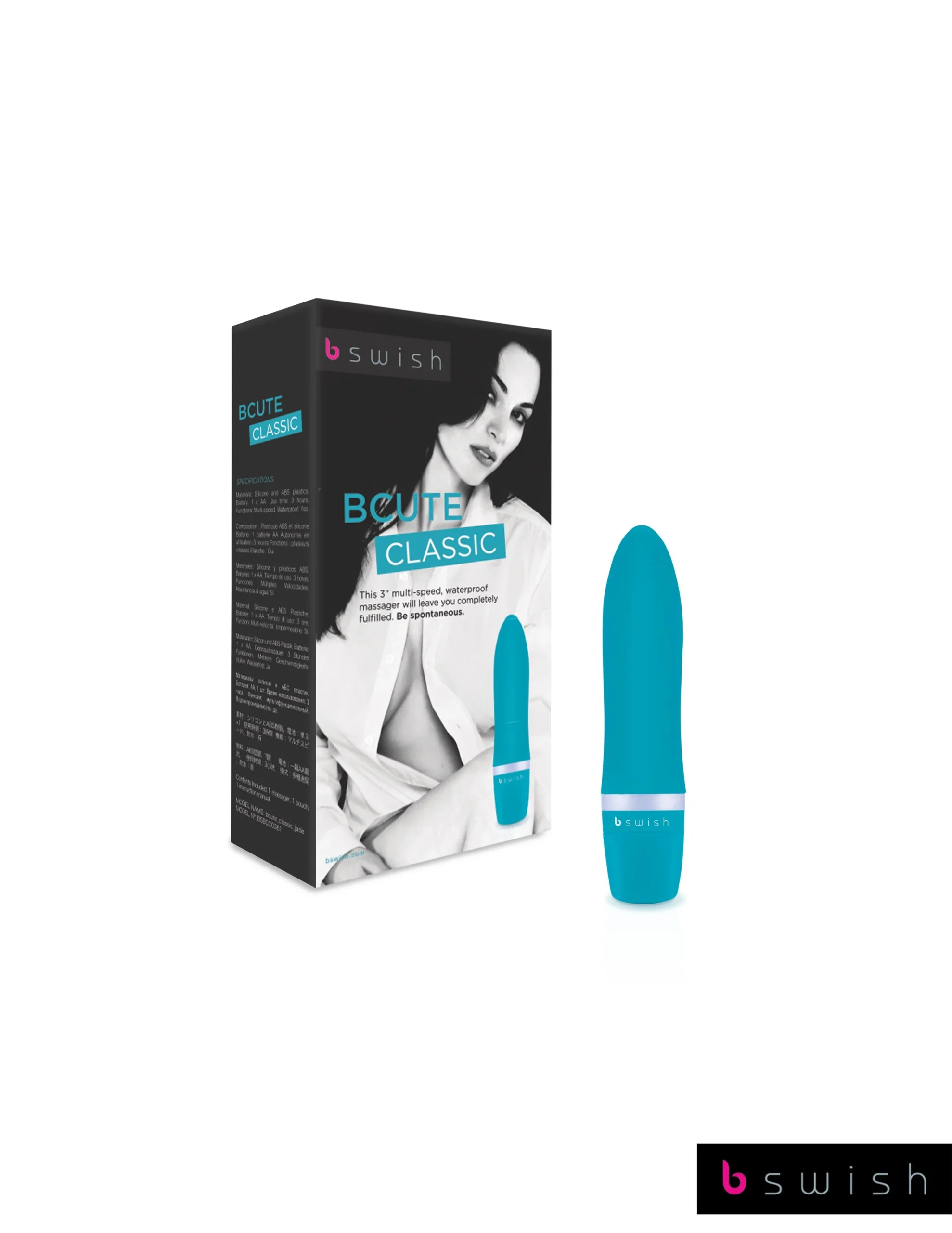 B Swish β BCUTE CLASSIC Vibrator β Turquoise