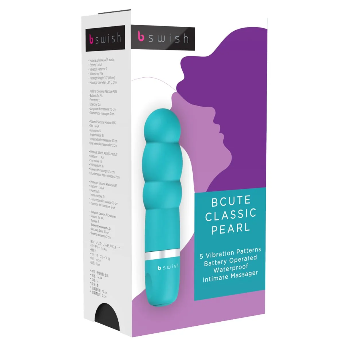 B Swish β BCUTE CLASSIC Vibrator Pearl β Turquoise