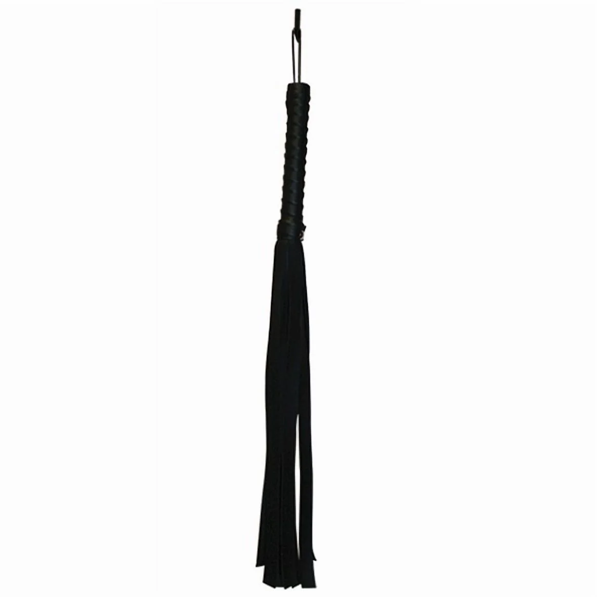 Sportsheets – Faux Leather Flogger – Zwart