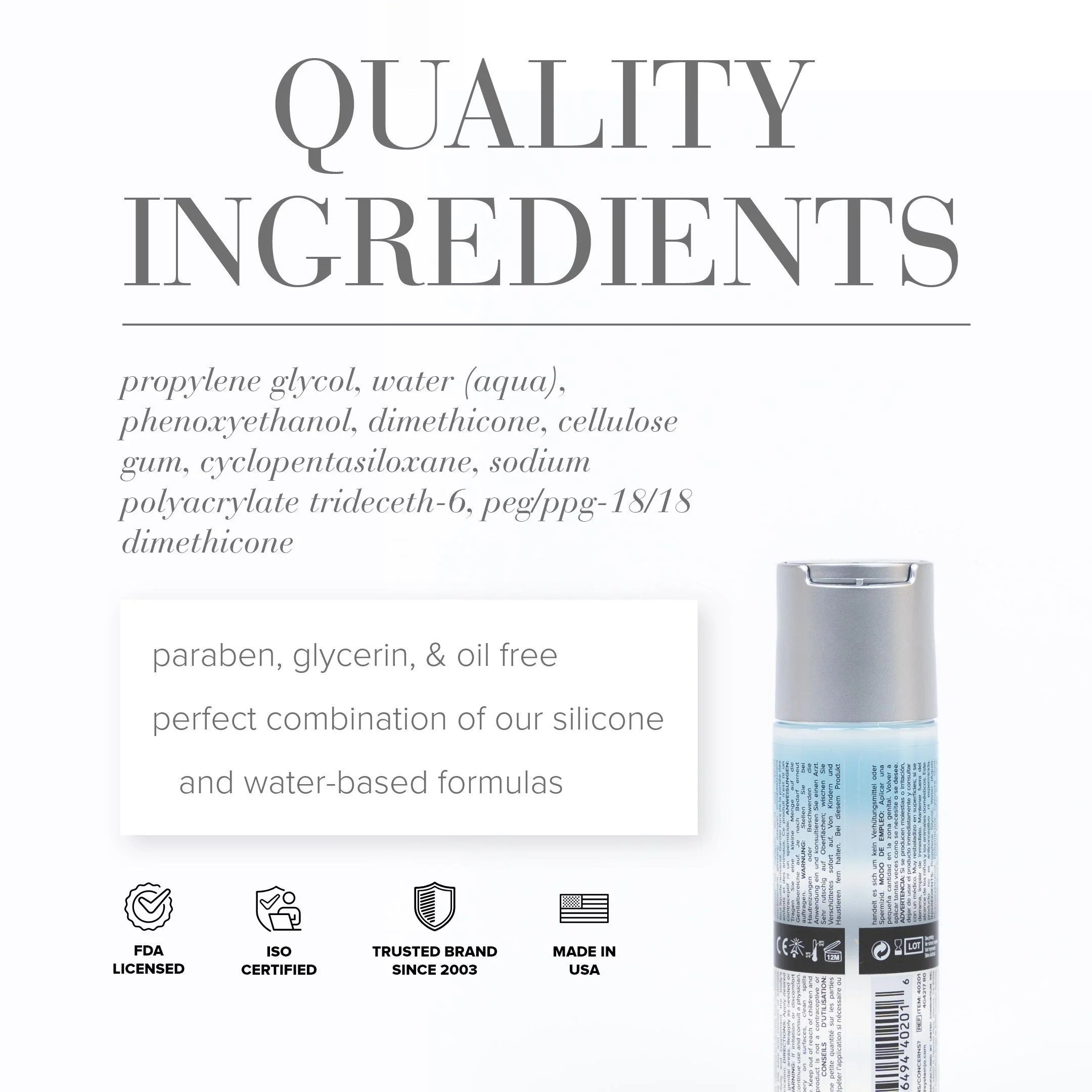 System Jo - Classic Hybrid Glijmiddel - 120 ml