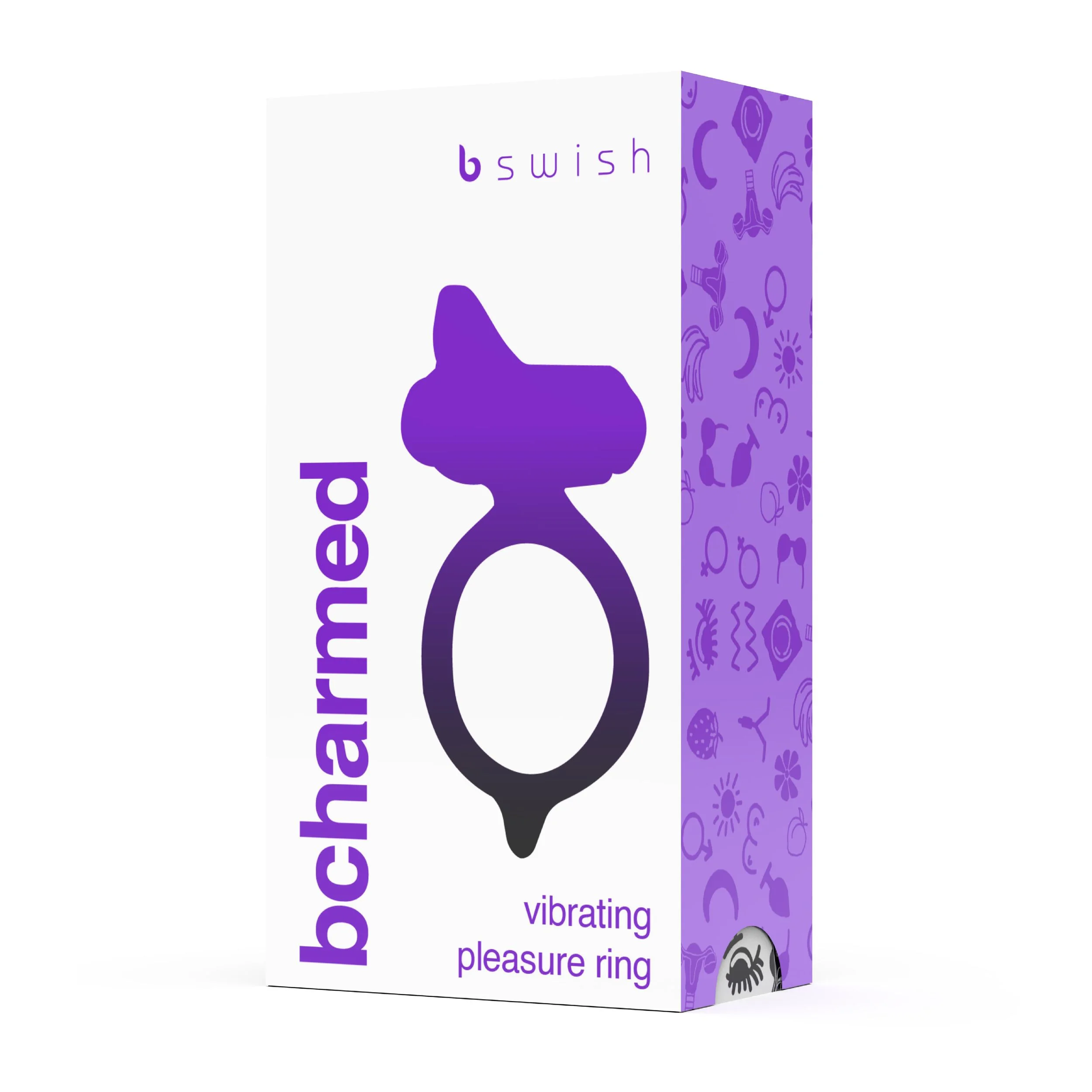 B Swish - Bcharmed Basic Cock Ring - Zwart