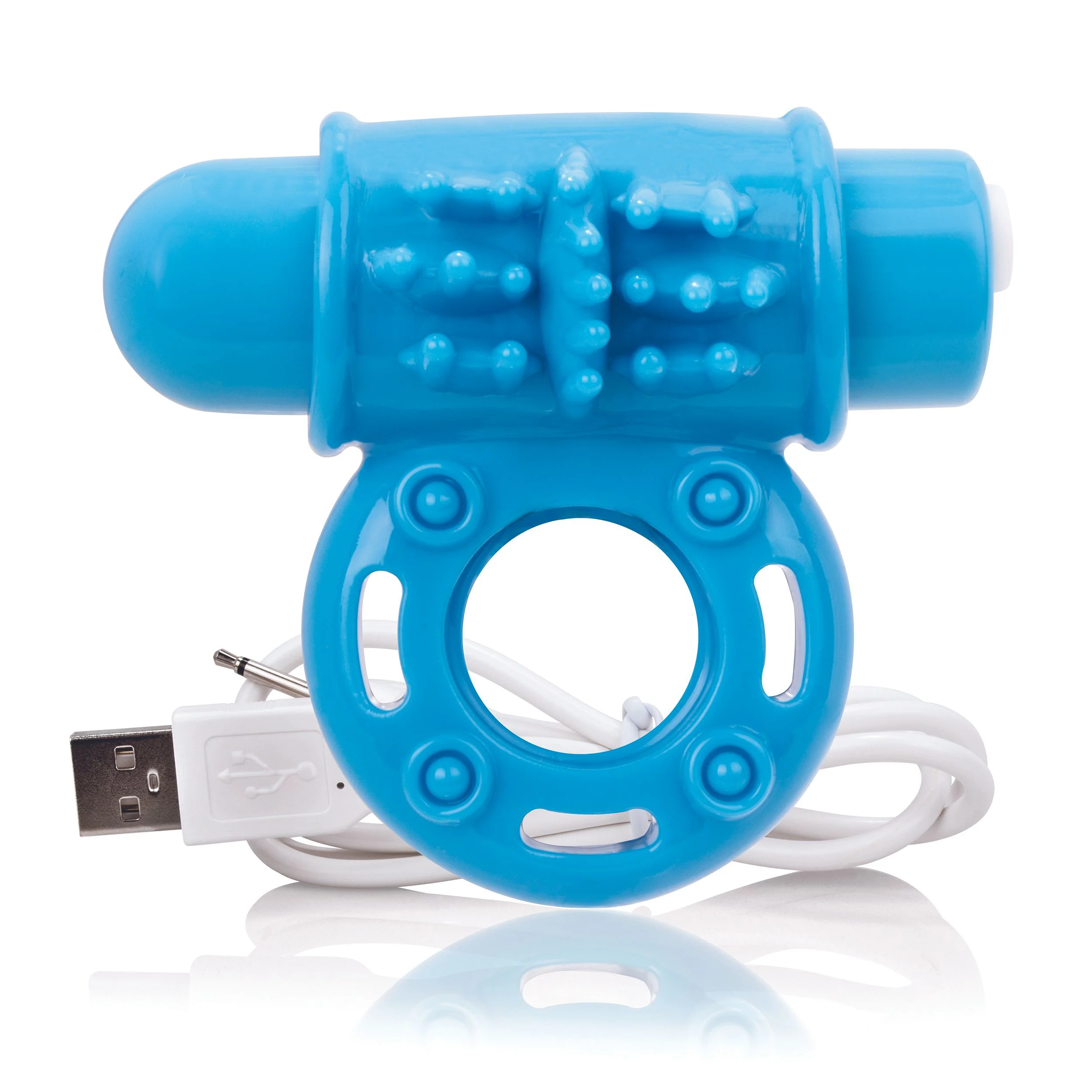 The Screaming O - Charged OWow Vibe Ring Blauw