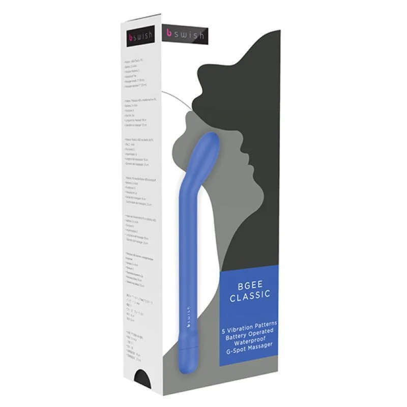 B Swish - Bgee G-Spot Vibrator - Denim