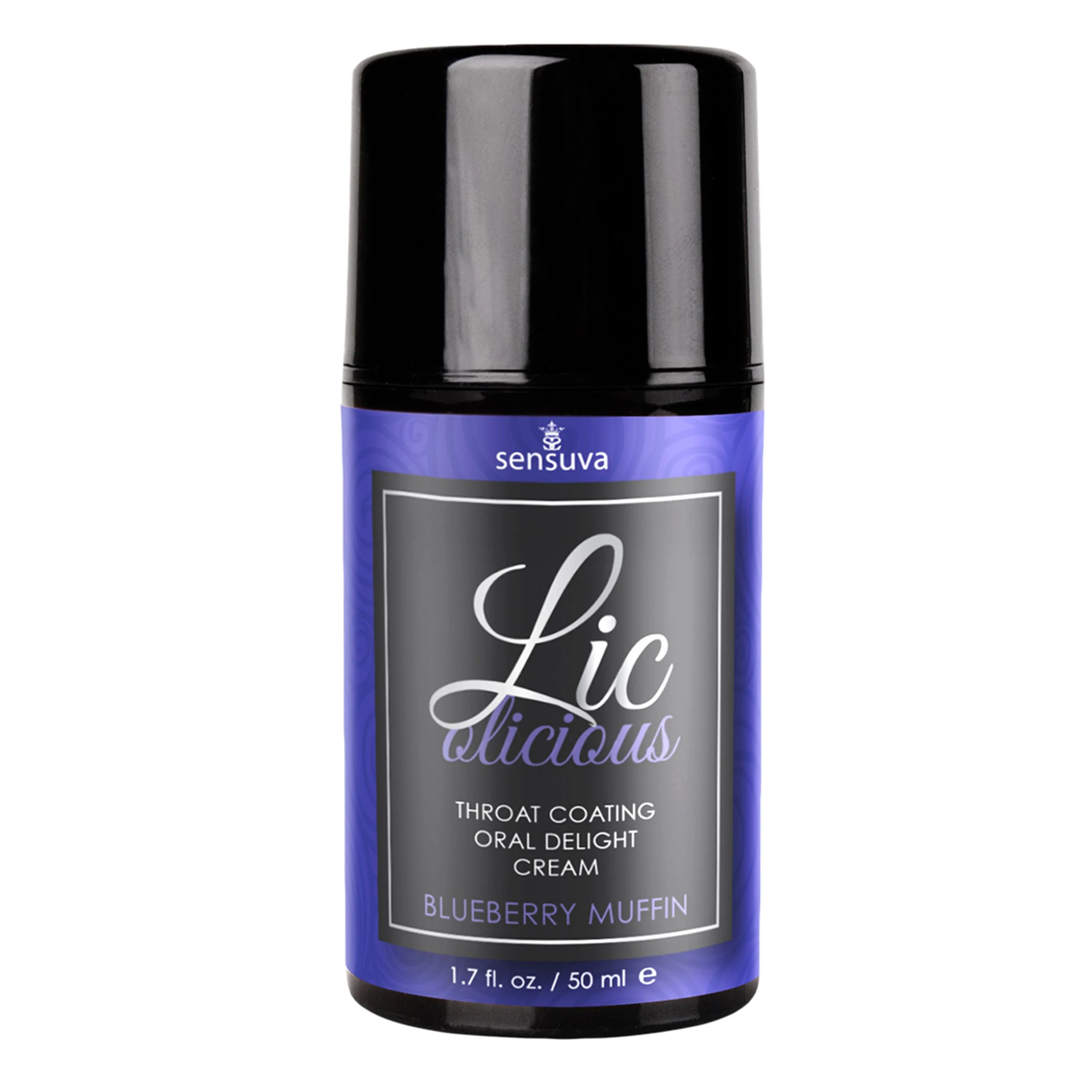 Sensuva – Lic-o-licious Oral Cream – Blueberry Muffin