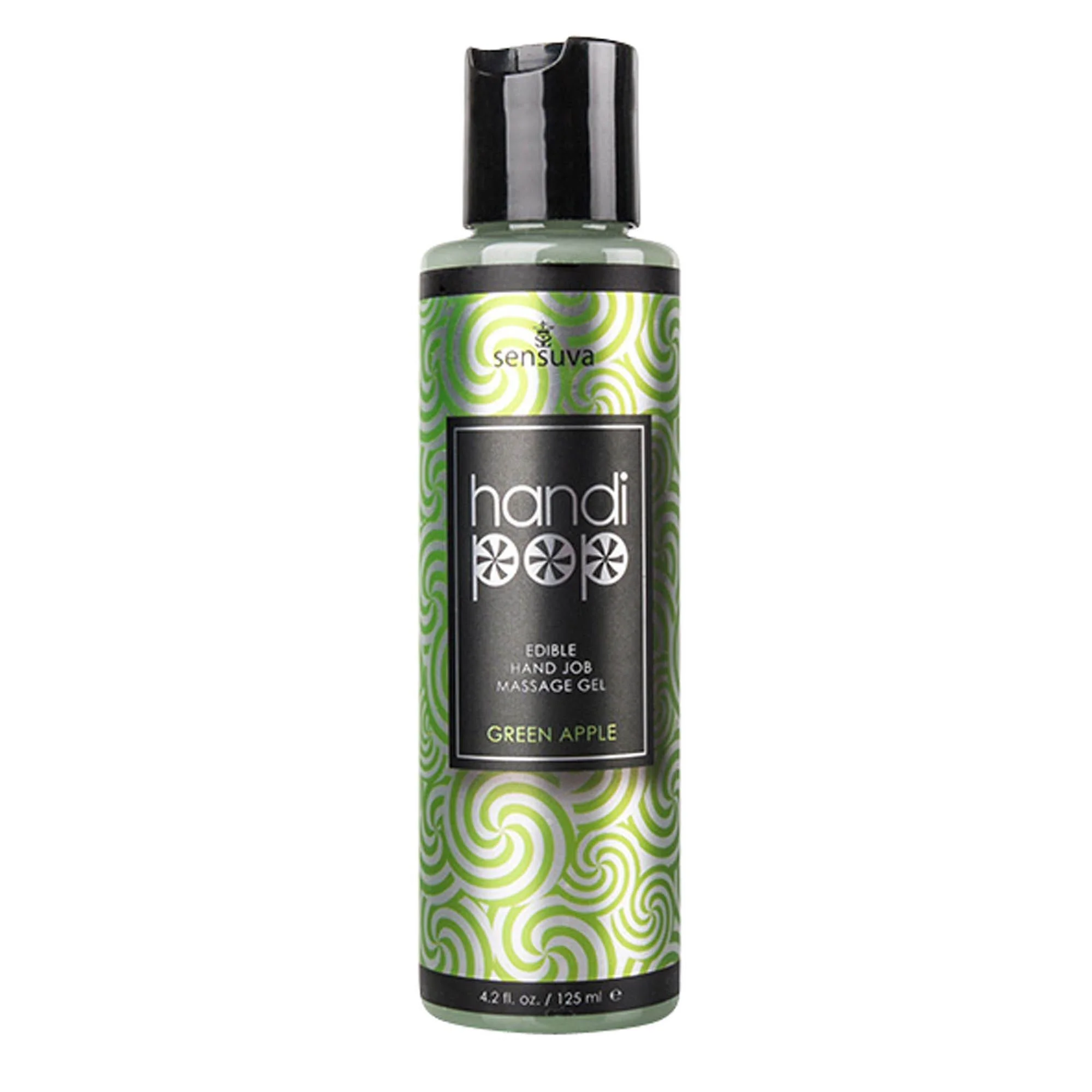 Sensuva - Handipop Handjob Massagegel Groene Appel - 125 ml