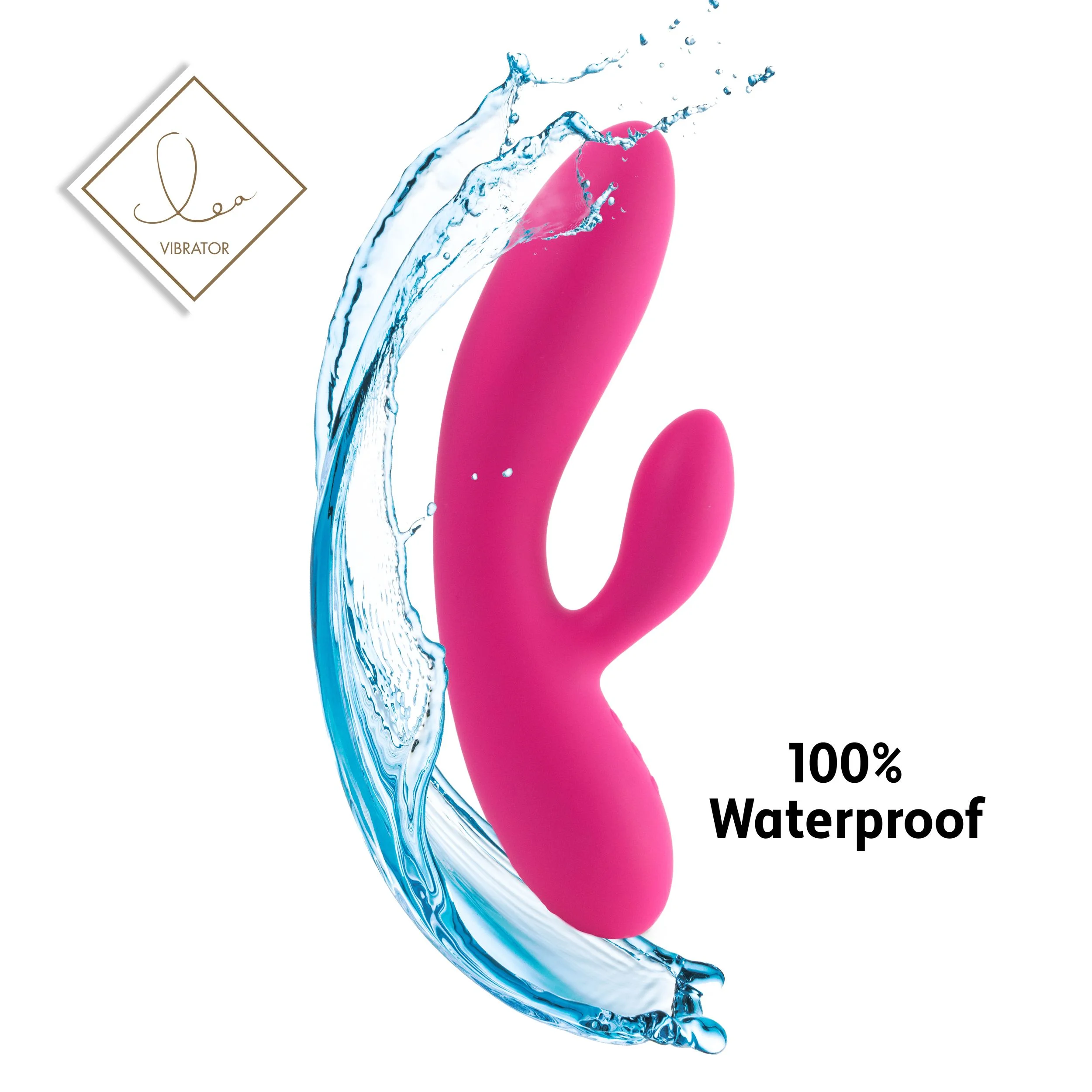 FeelzToys - Lea Rabbit Vibrator - Glitter