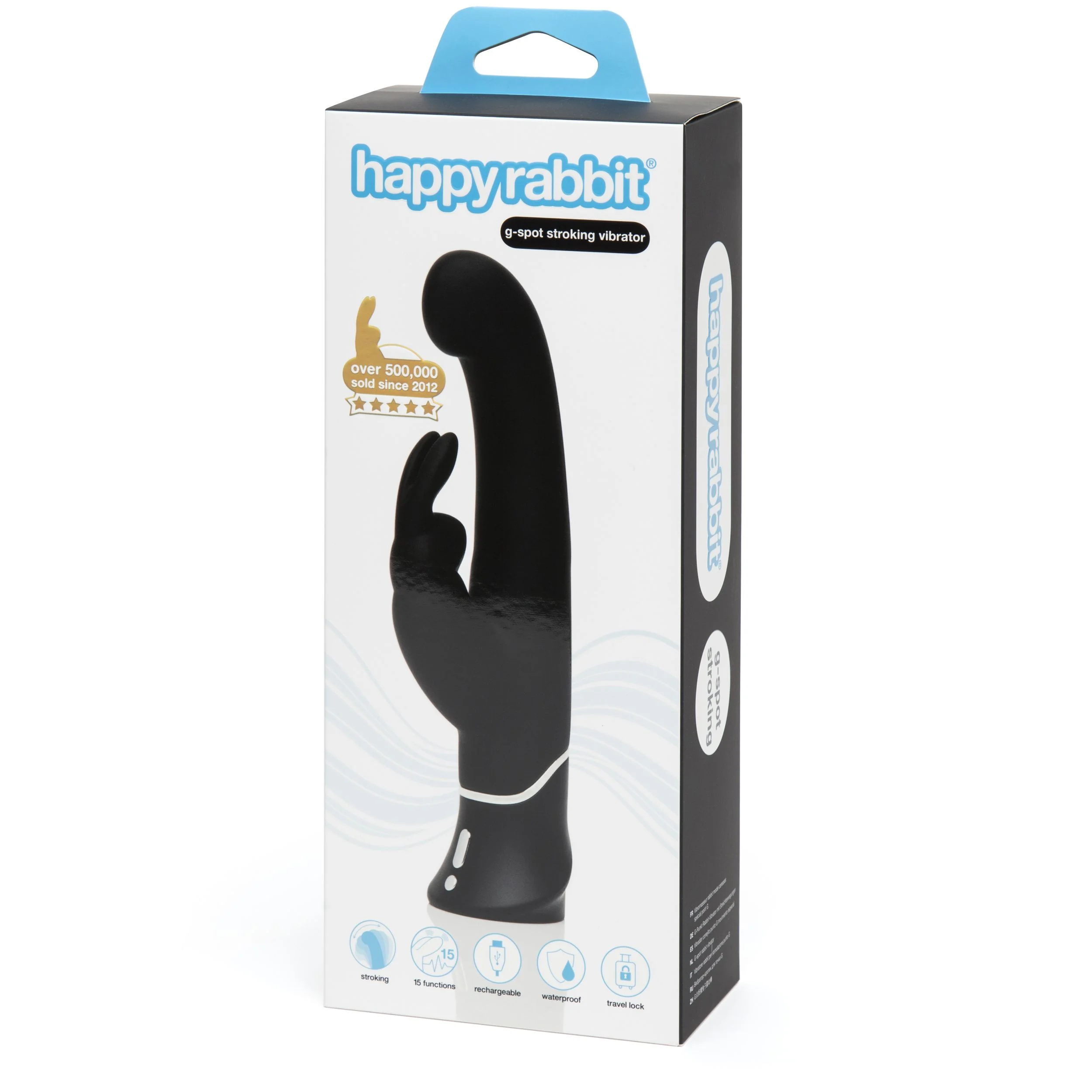 Happy Rabbit β G-Spot Stroker Rabbit Vibrator β Zwart