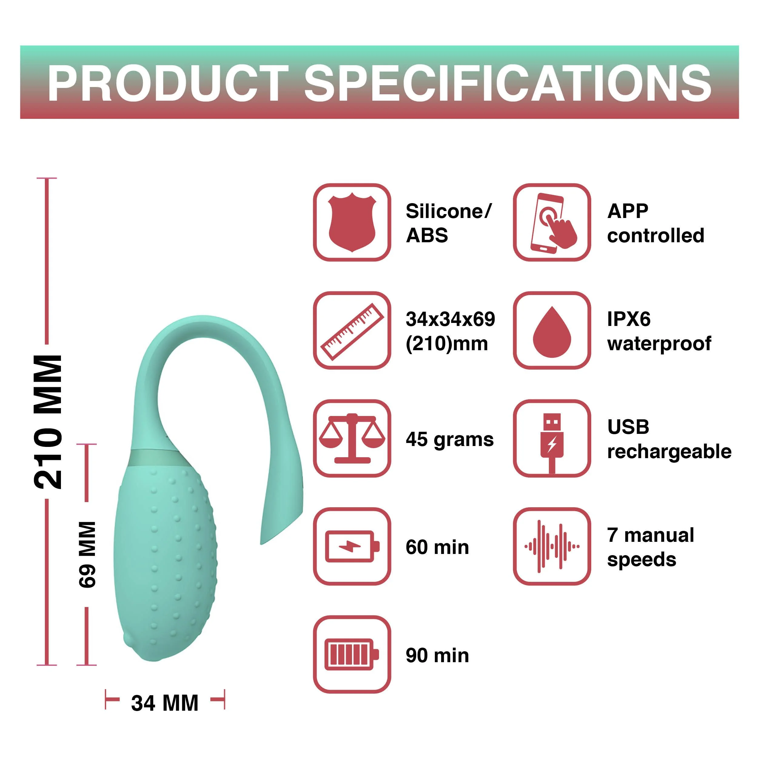 Magic Motion - Fugu Smart Wearable Vibrator - Groen
