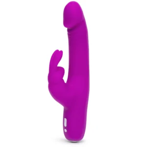 Happy Rabbit – Slimline Realistic Rabbit Vibrator – Paars