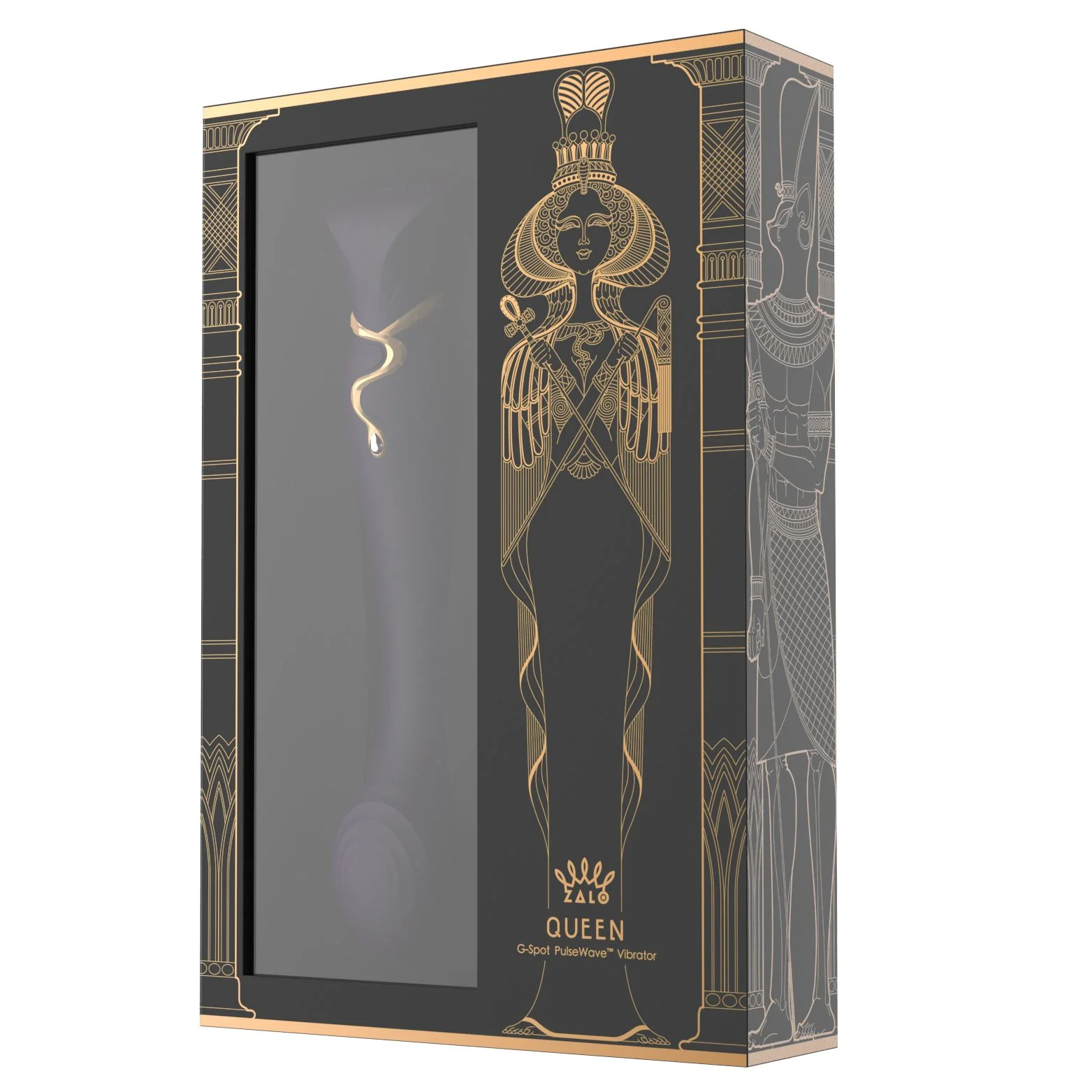 Zalo - Queen Set G-Spot Pulsewave Vibrator Paars