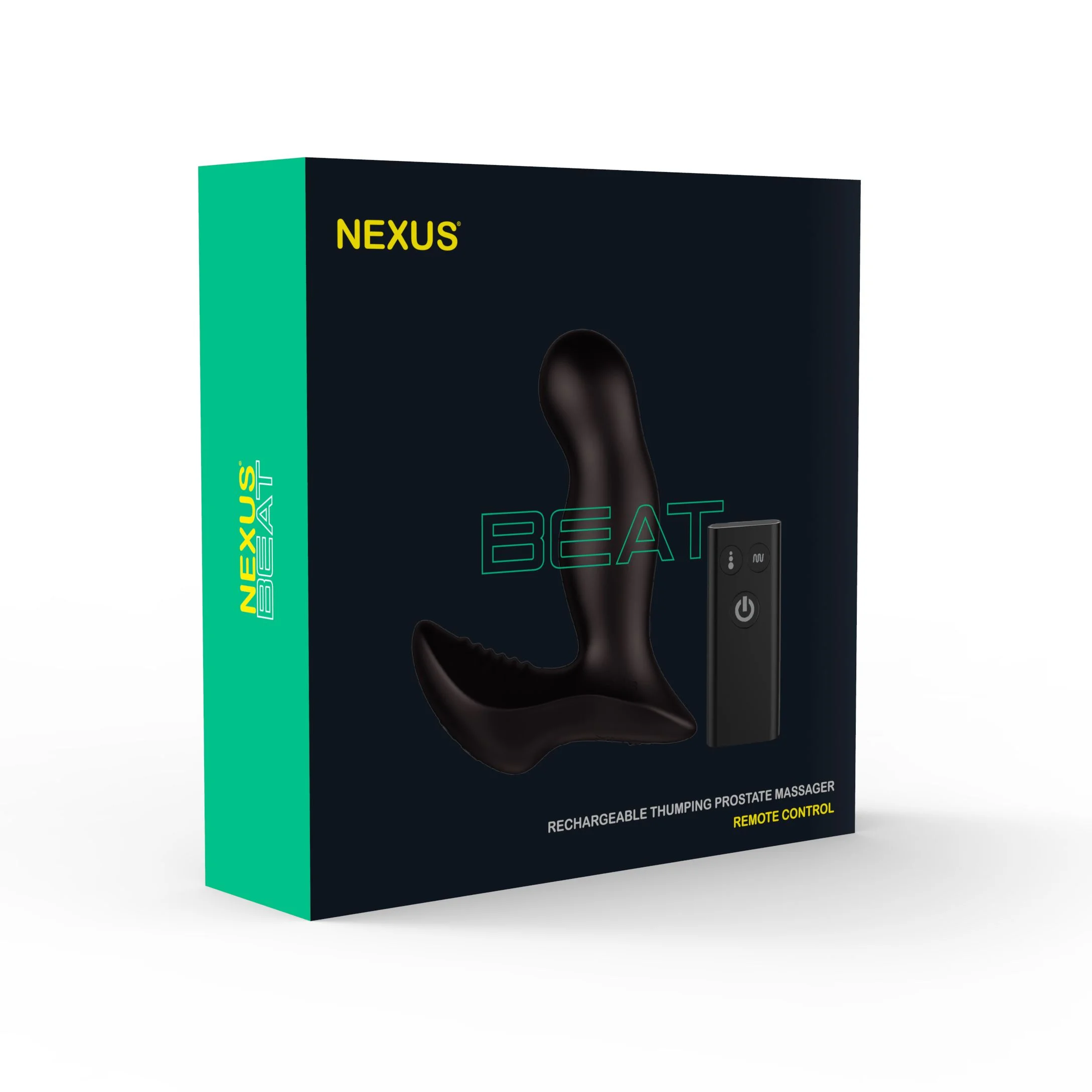 Nexus - Beat Prostaat Stimulator Met Afstandsbediening - Zwart
