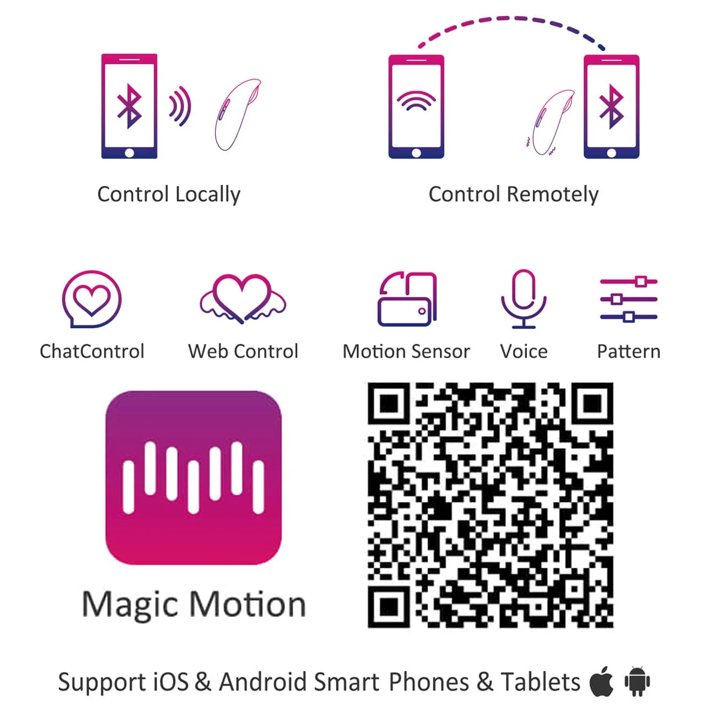 Magic Motion - Magic Sundae App Controlled Vibratie Eitje