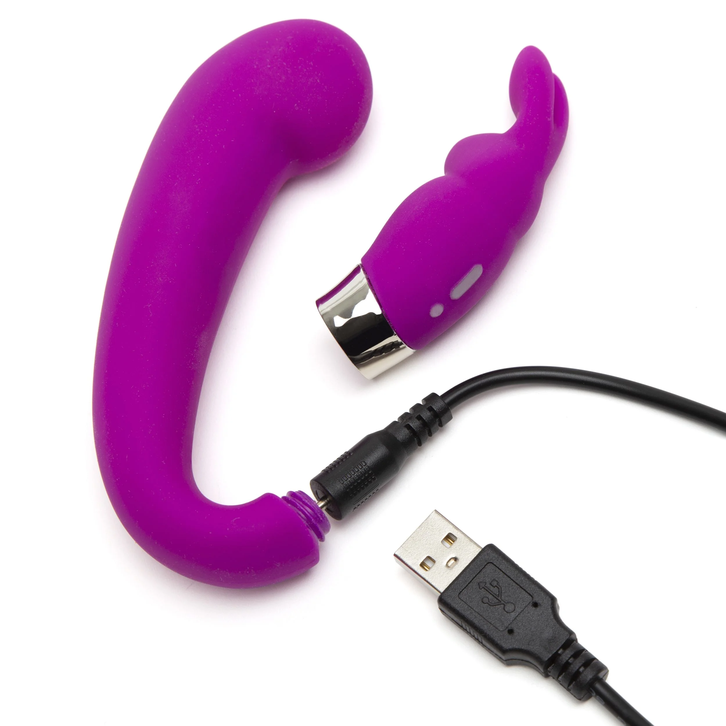 Happy Rabbit β G-Spot Clitorale Vibrator β Paars