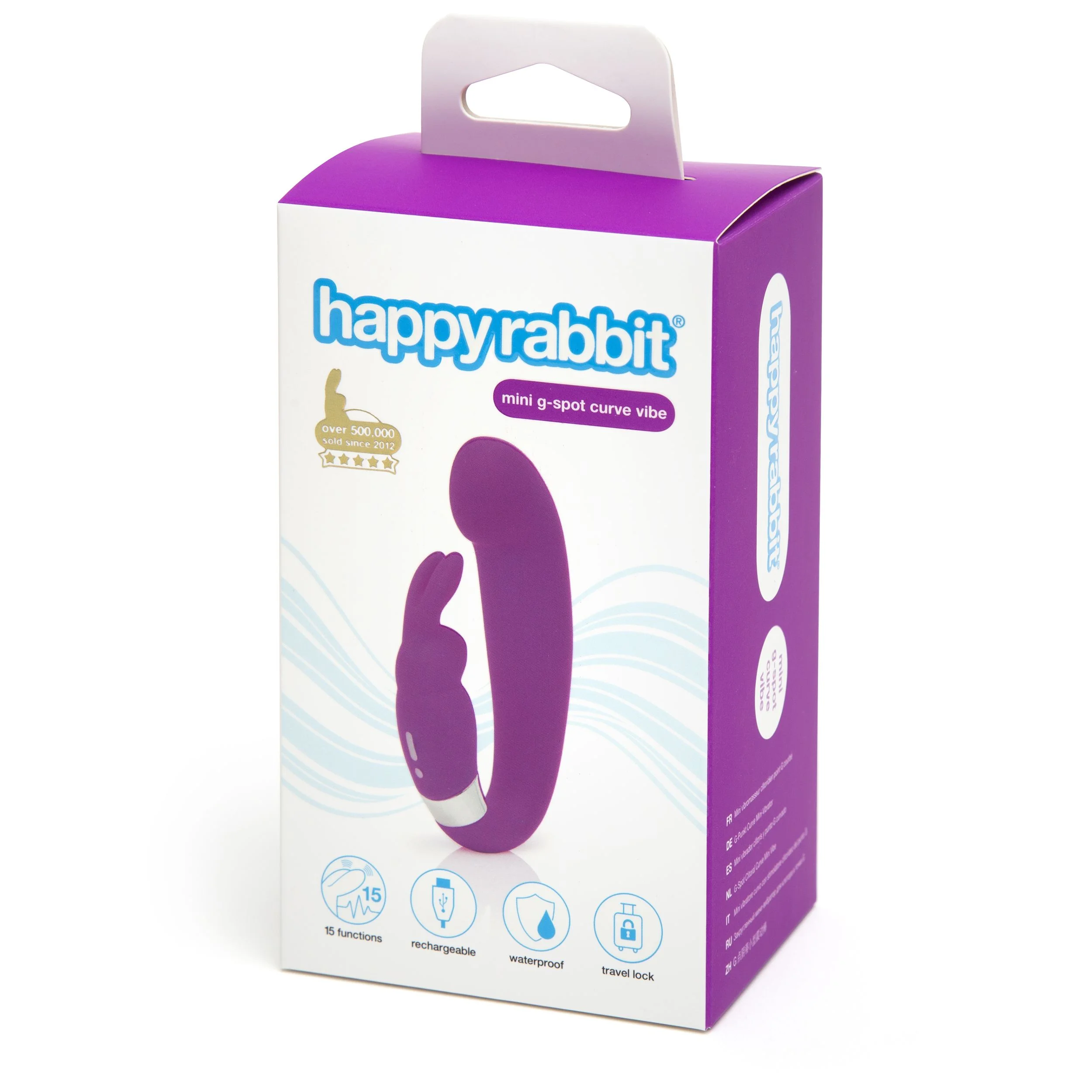 Happy Rabbit β G-Spot Clitorale Vibrator β Paars