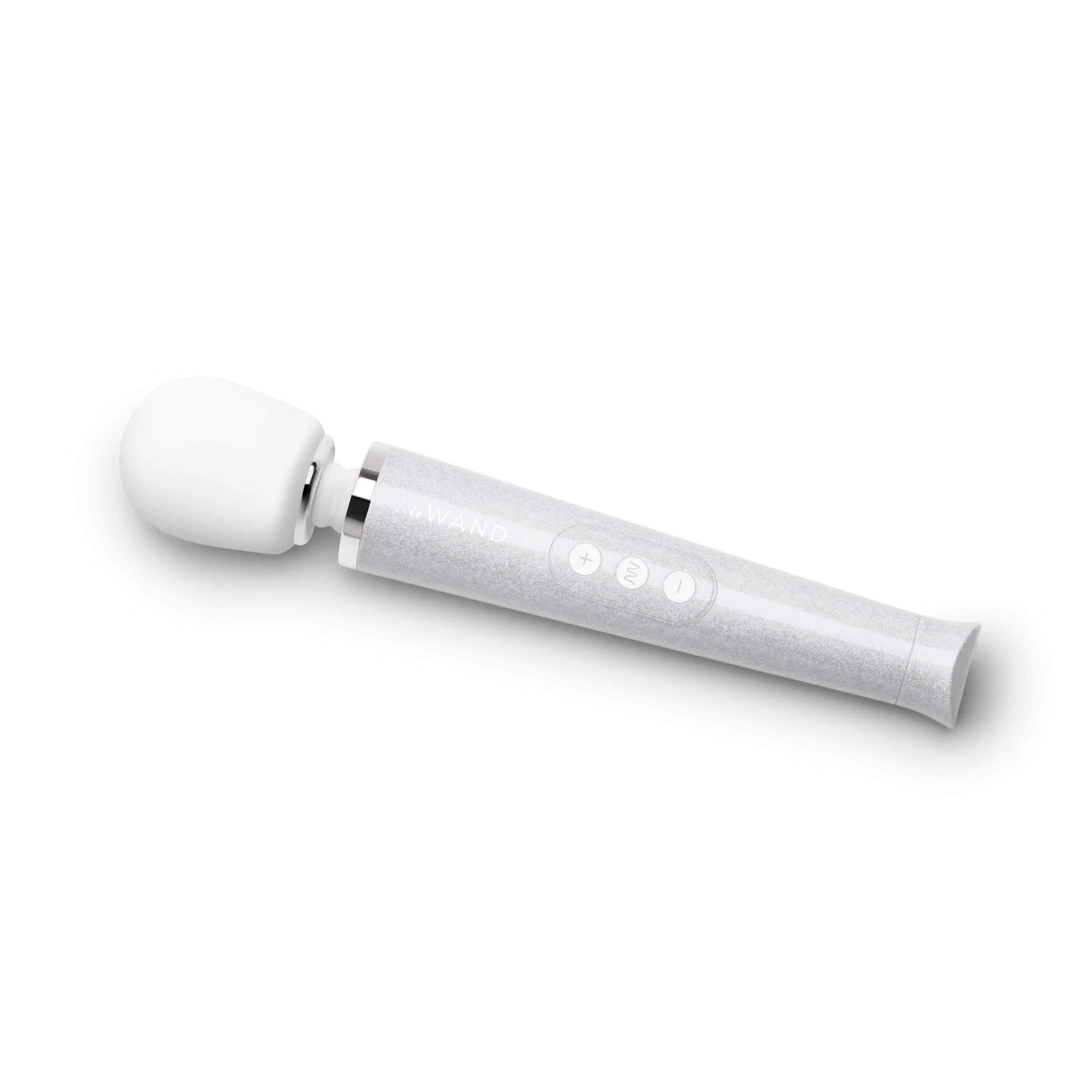 LE WAND – Petite All That Glimmers Wand Vibrator – Wit