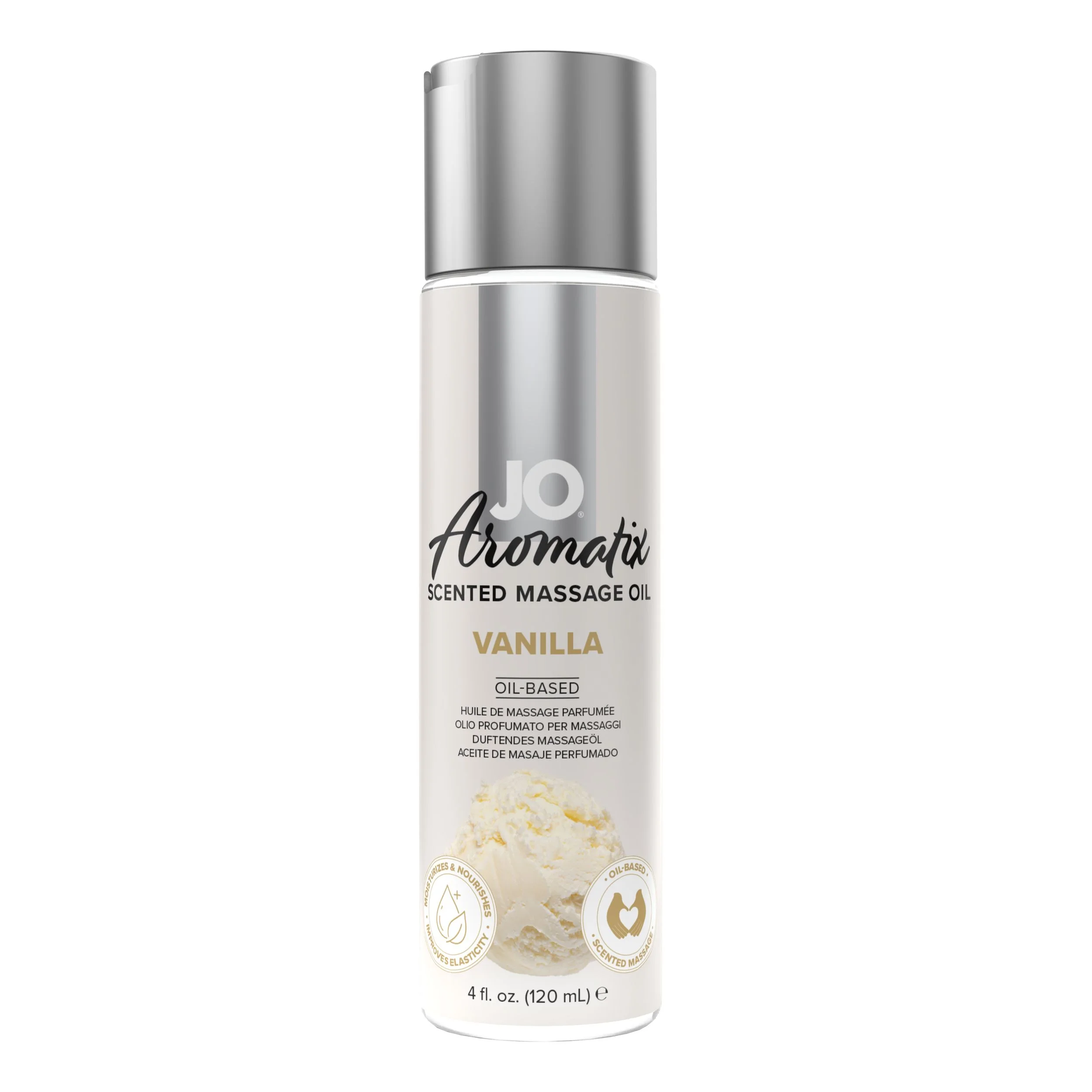 System JO - Aromatix Geur Massageolie Vanille -120 ml