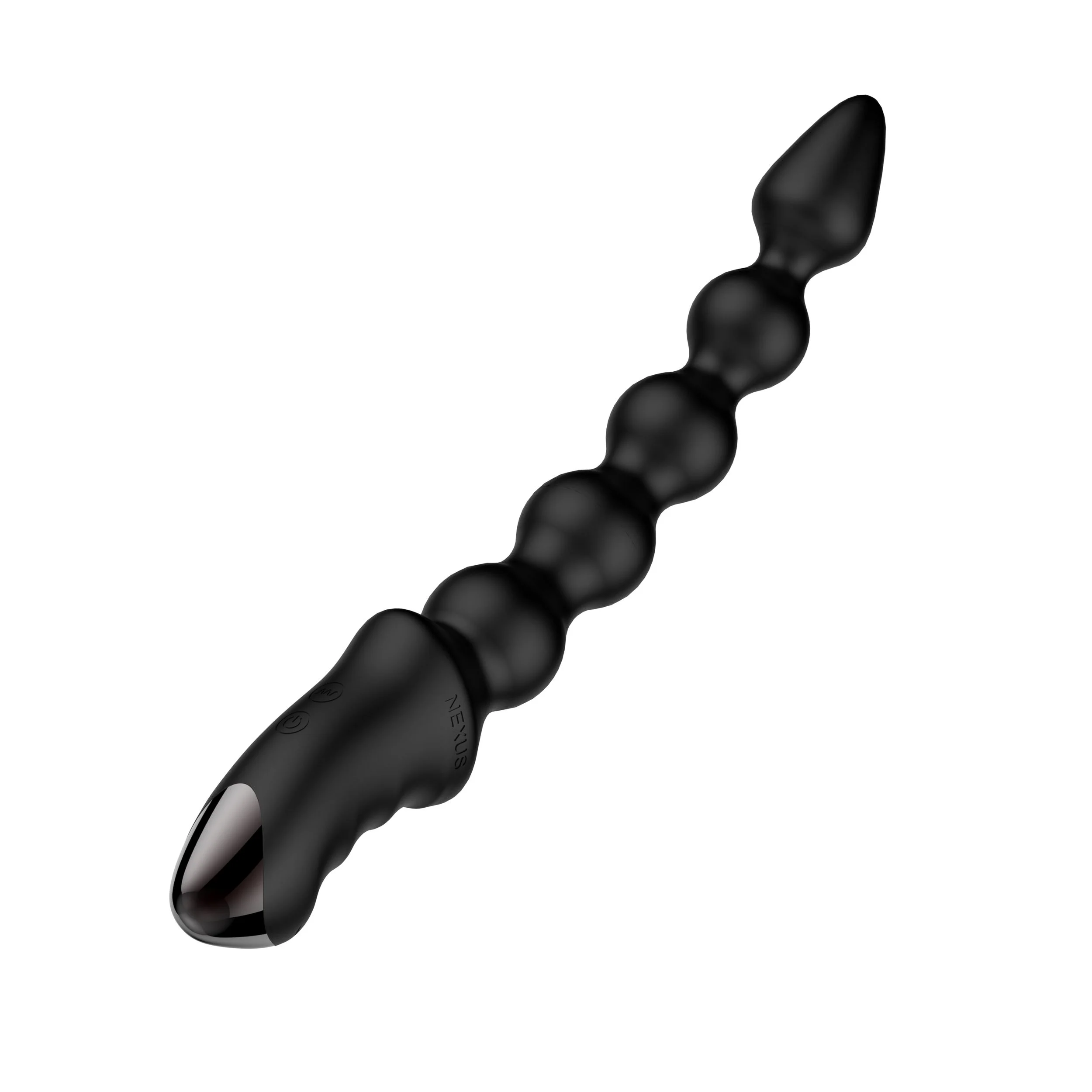 Nexus - Bendz Vibrerende Anaal Ketting - Zwart