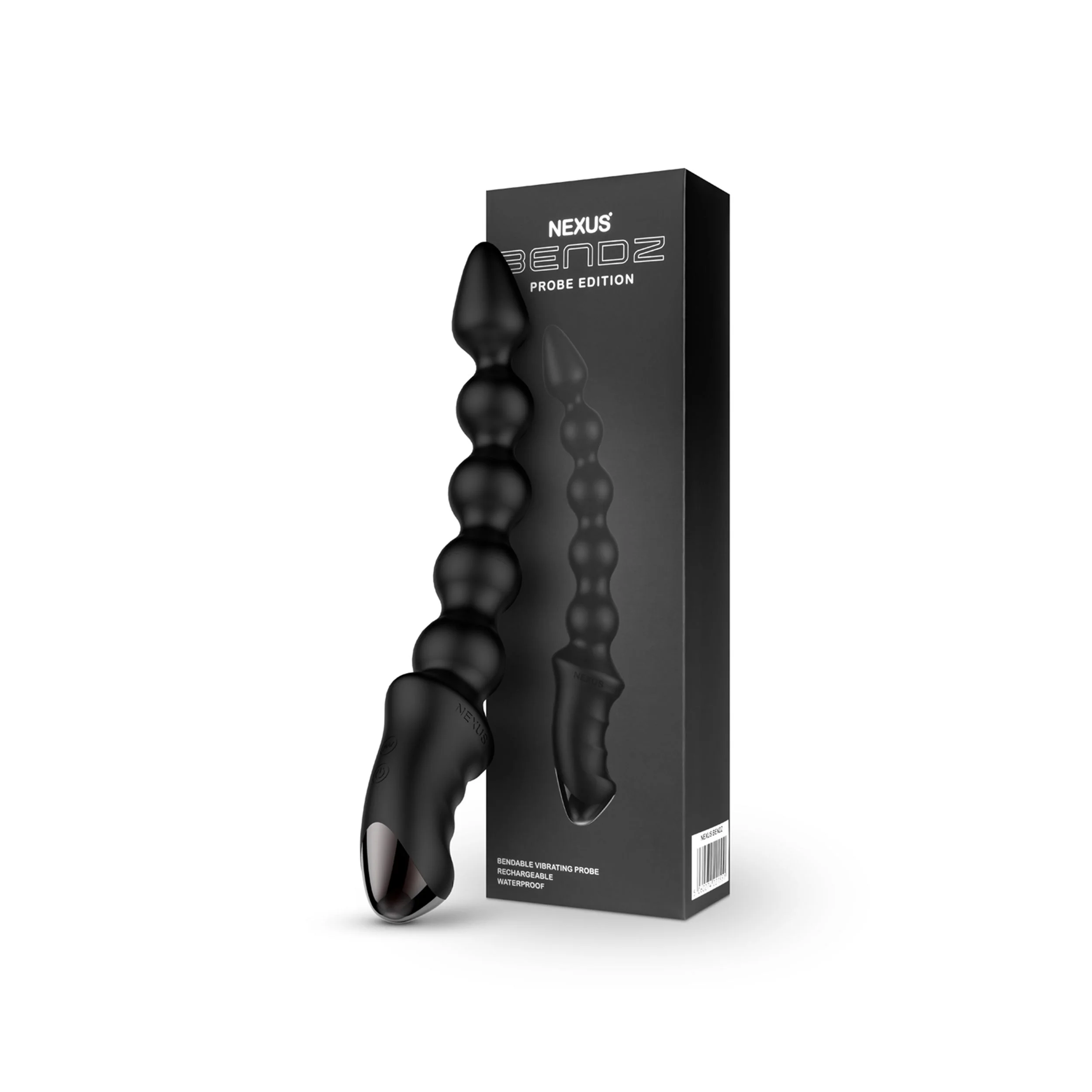 Nexus - Bendz Vibrerende Anaal Ketting - Zwart