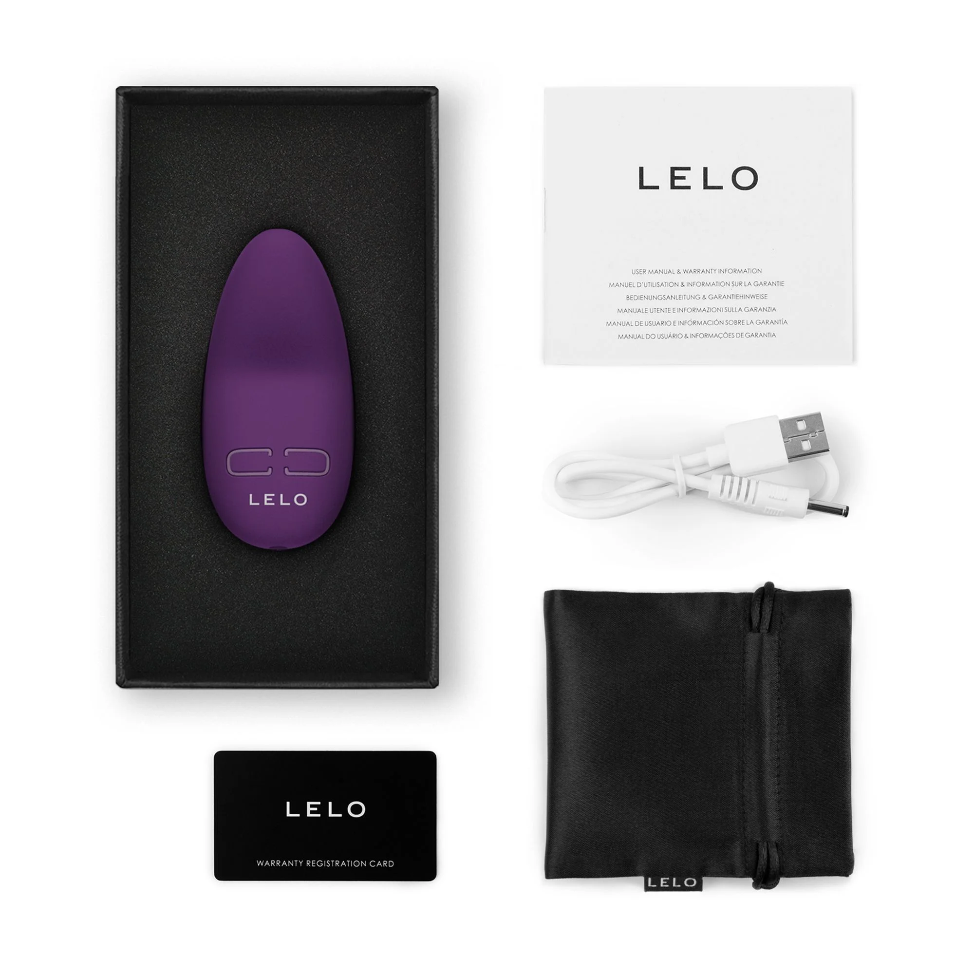 LELO - Lily 3 Personal Massager - Dark Plum