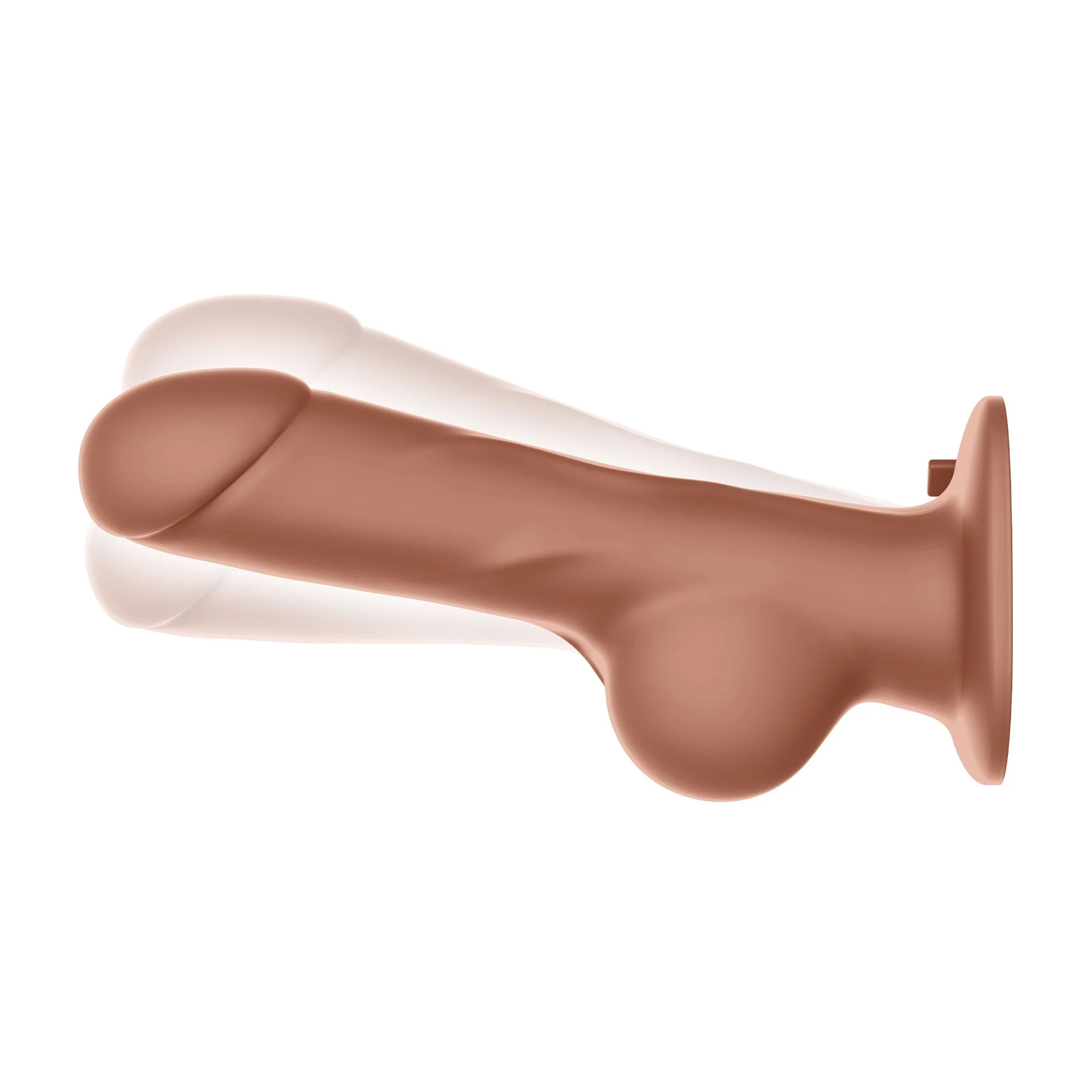 Pegasus - 8? Remote Control Realistic Silicone Dildo with Balls and Harness