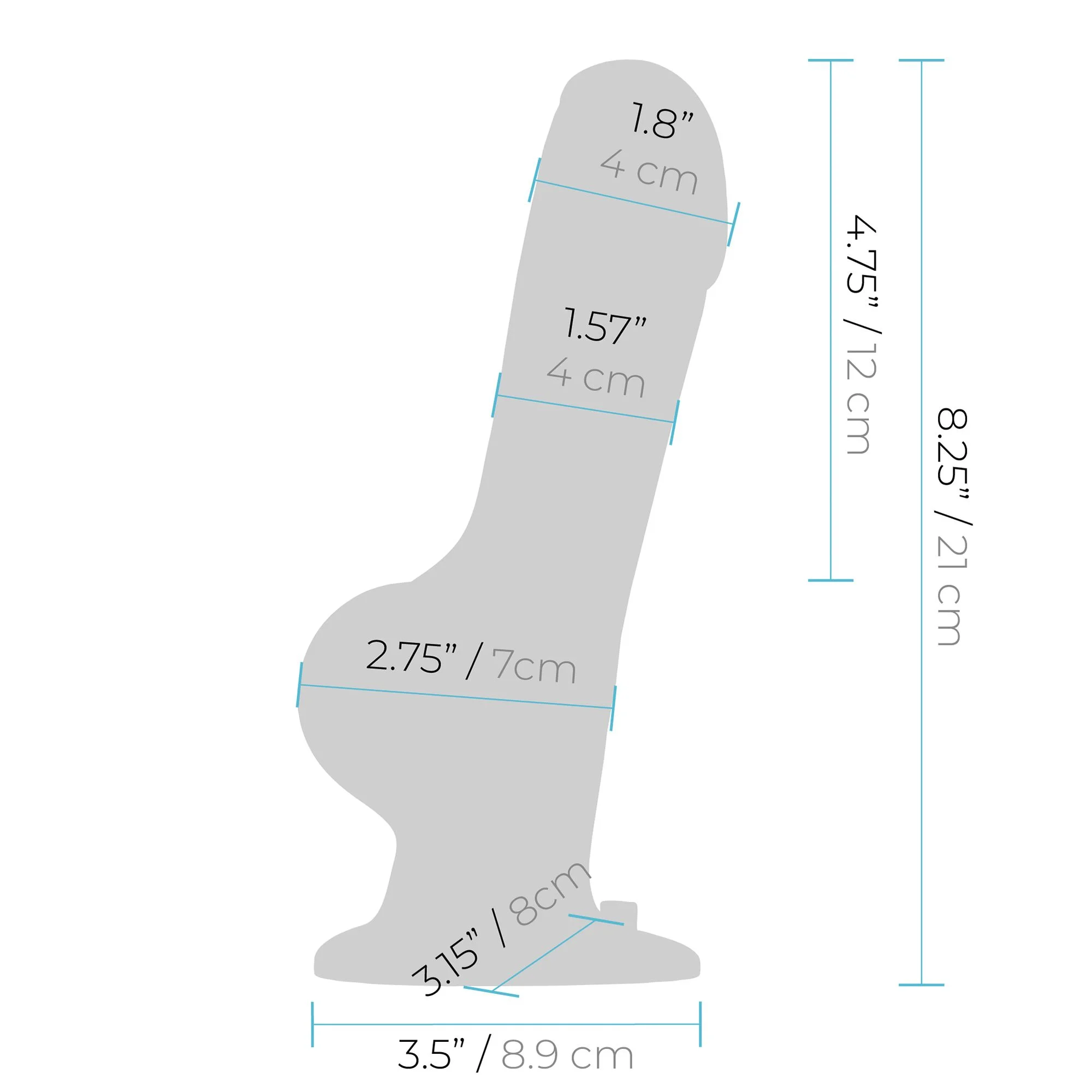 Pegasus - 8? Remote Control Realistic Silicone Dildo with Balls and Harness