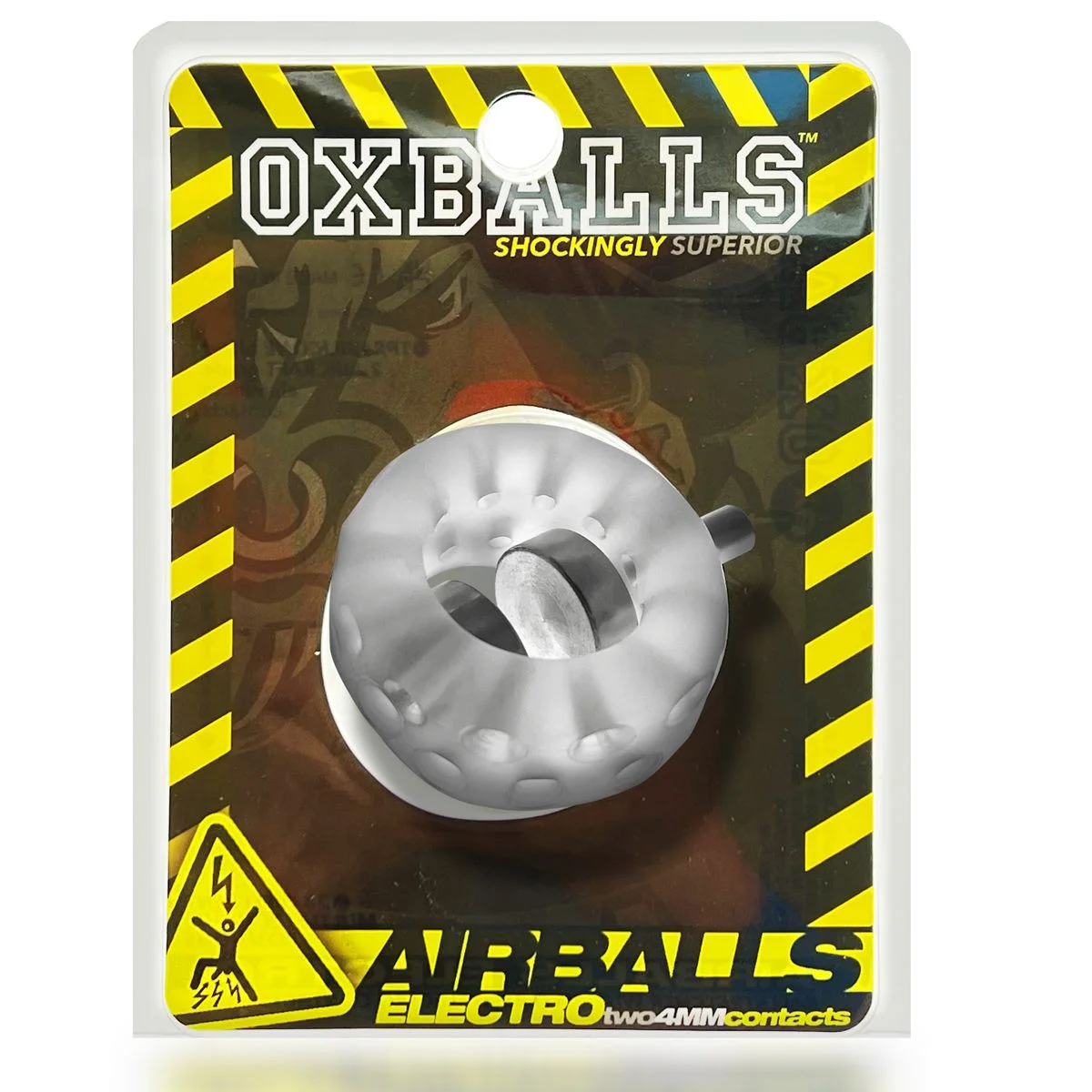 Oxballs - Airballs Electro Air-Lite Ballstretcher Clear Ice