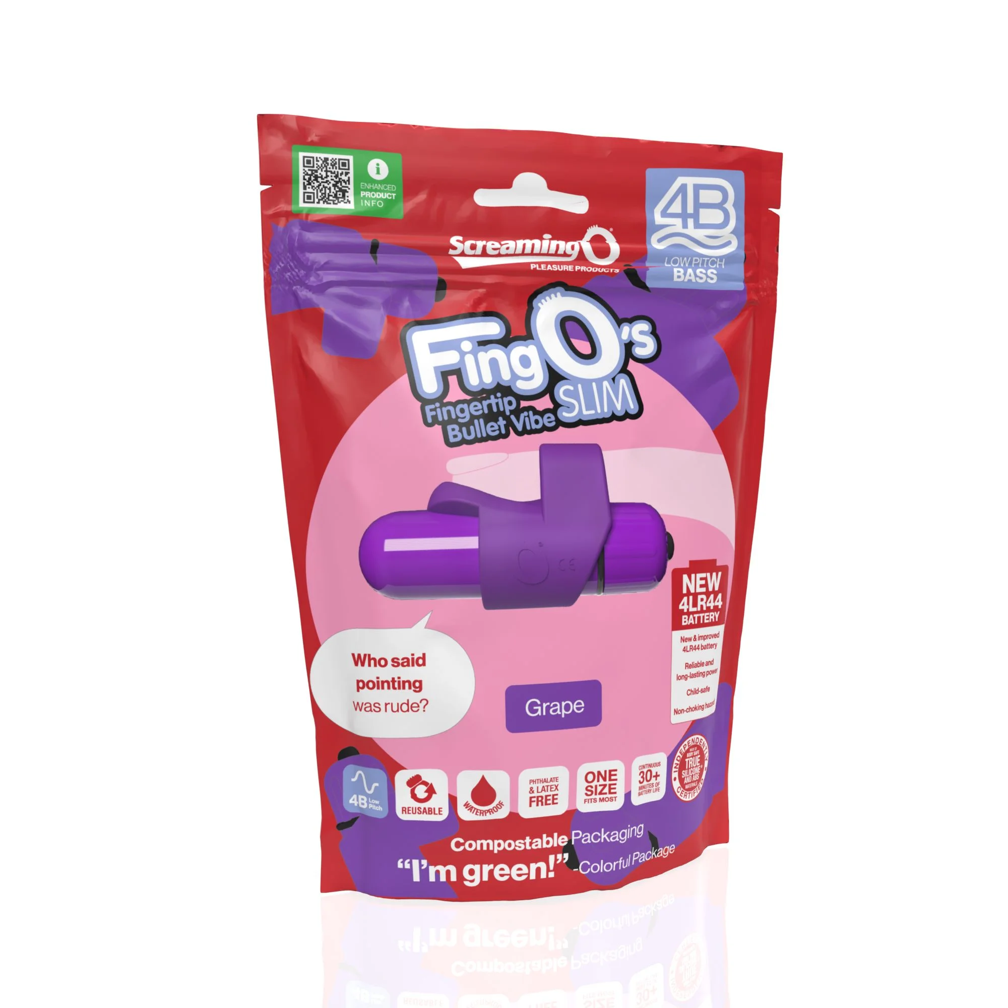 The Screaming O - 4B FingO SlimGrape
