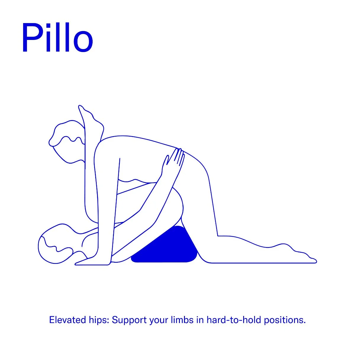 Dame - Pillo Sex Kussen - Indigo