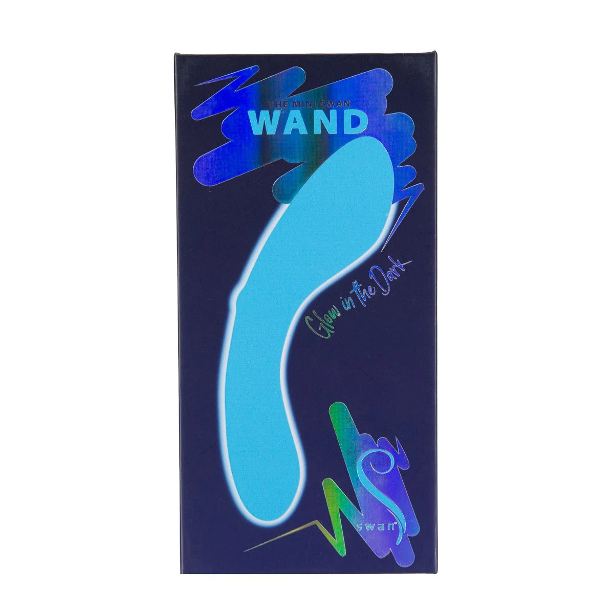Swan - The Mini Swan Wand Glow In The Dark Blue
