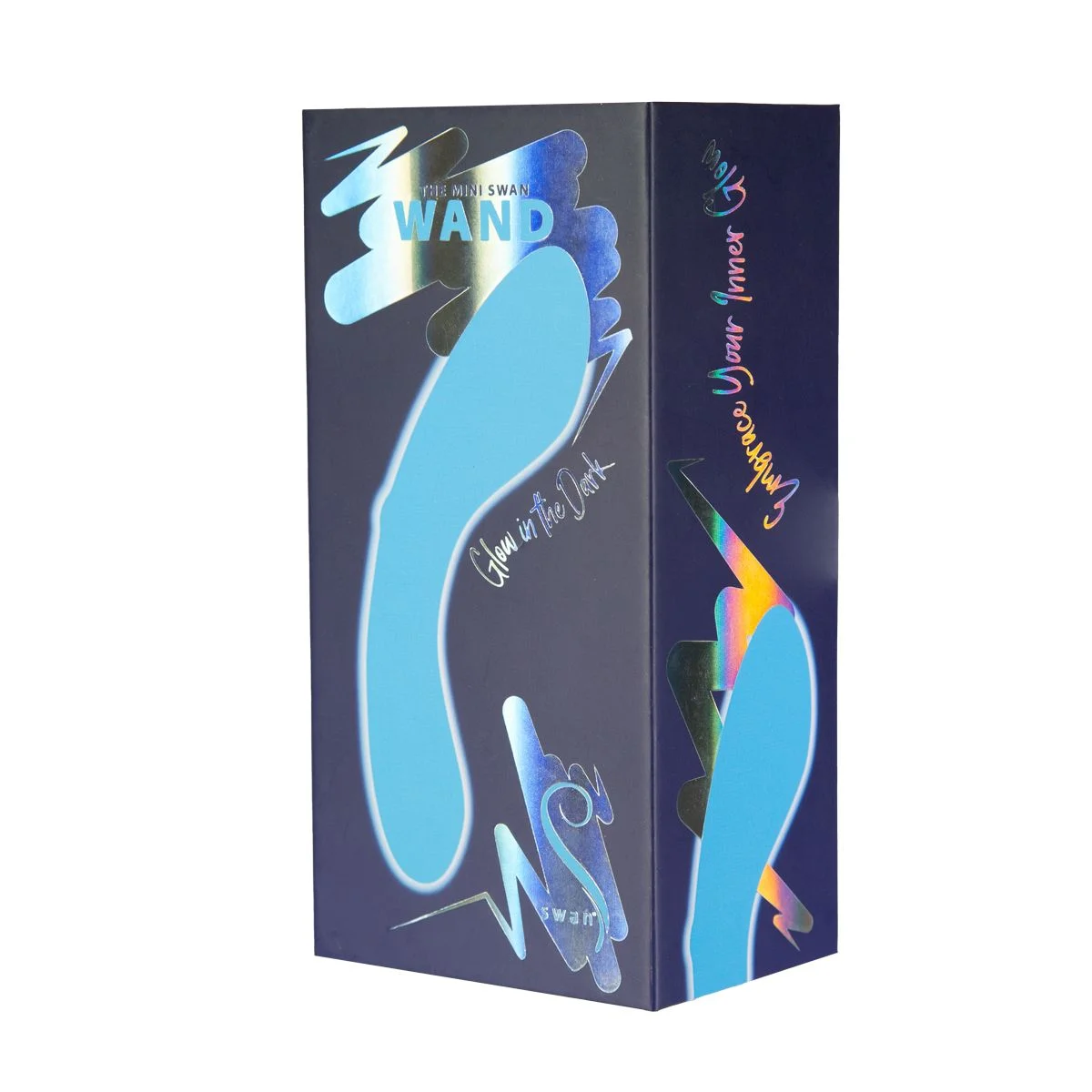 Swan - The Mini Swan Wand Glow In The Dark Blue