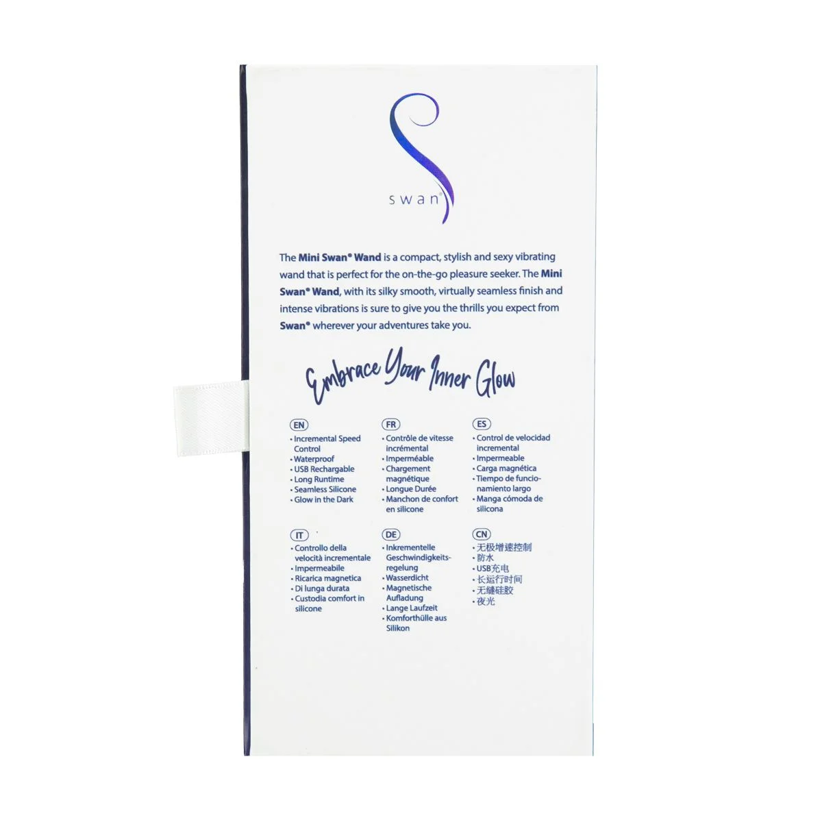Swan - The Mini Swan Wand Glow In The Dark Orange
