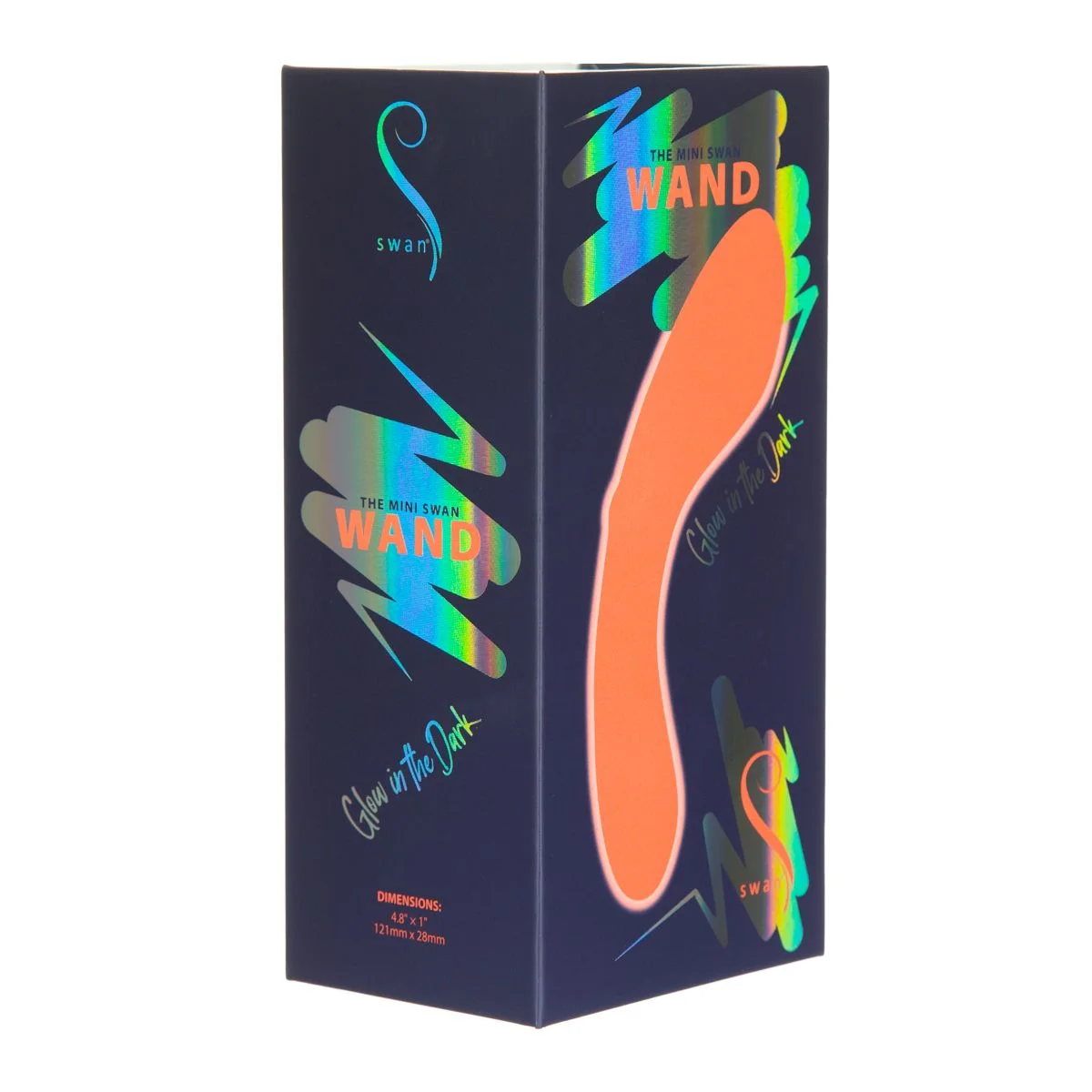 Swan - The Mini Swan Wand Glow In The Dark Orange