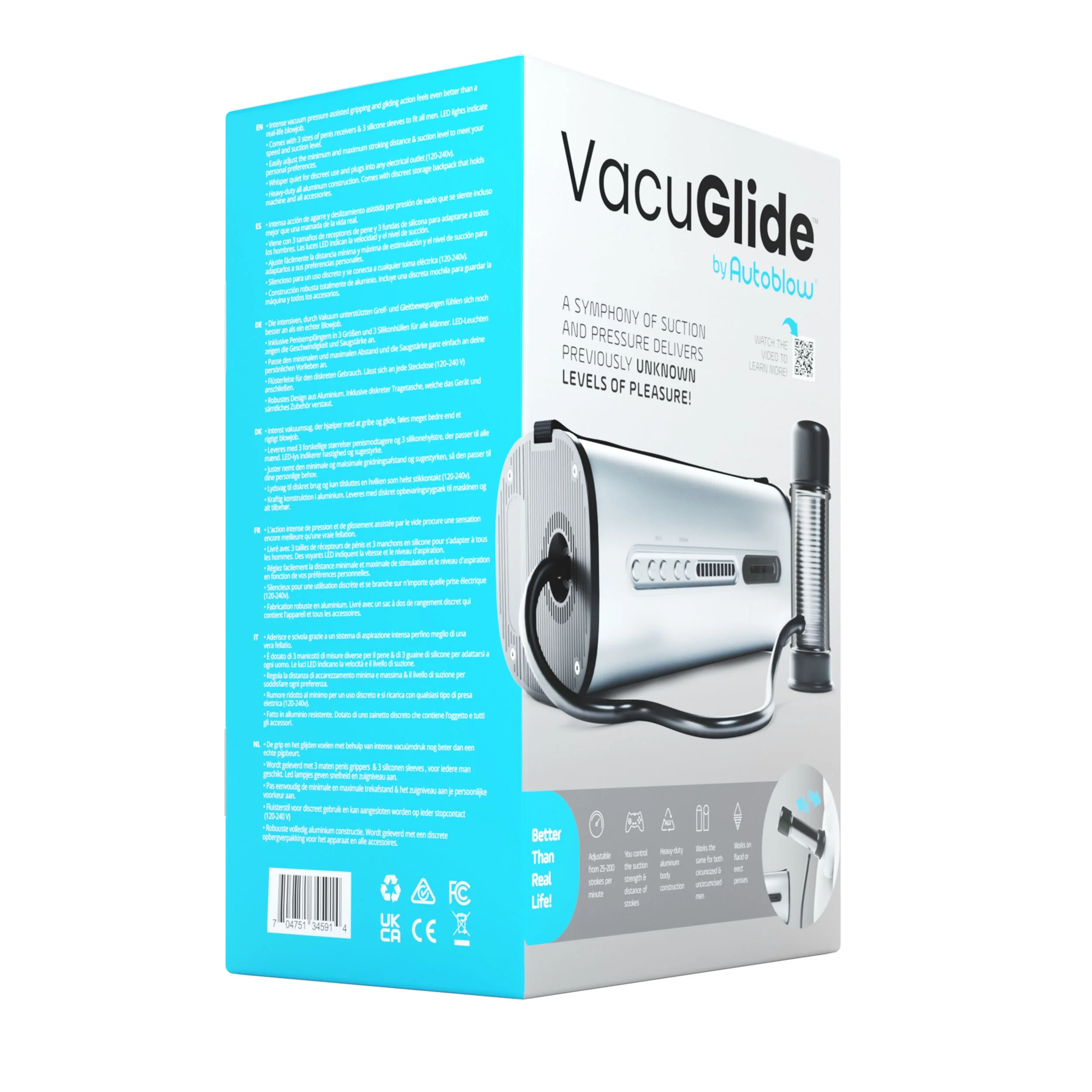 Autoblow - VacuGlide Milking Machine