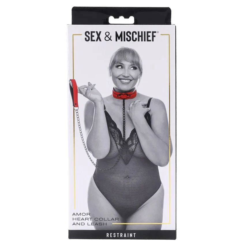 Sportsheets - Sex & Mischief Amor Collar and Leash