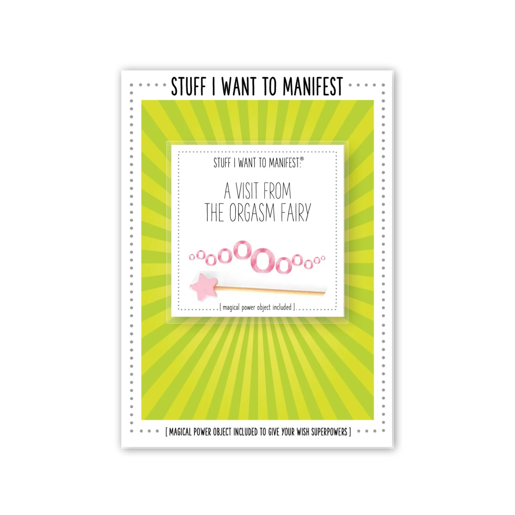 Warm Human - Manifest Greeting Card - Orgasm
