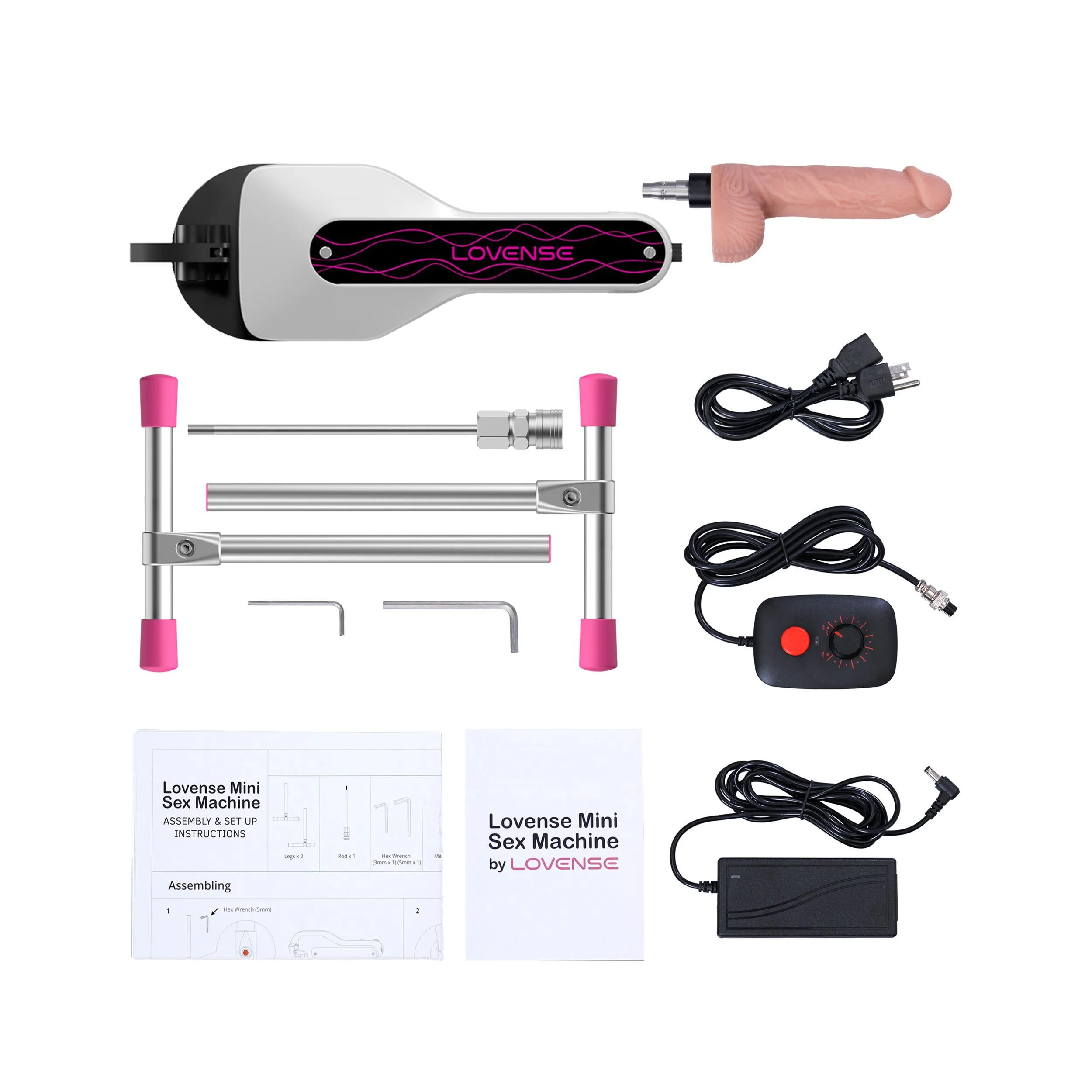 Lovense - Mini Sex Machine - wit