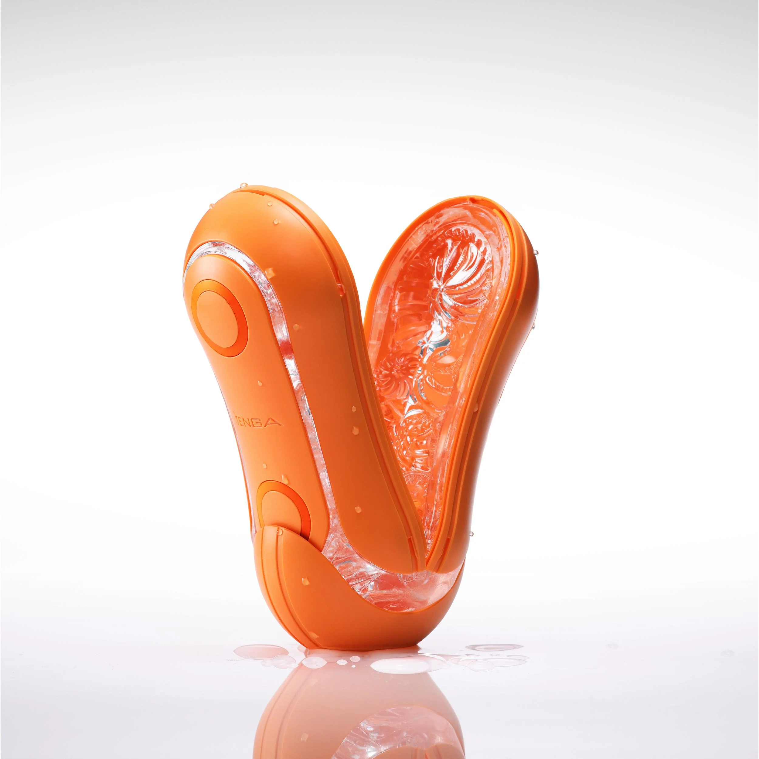 Tenga - Flip Orb Masturbator Sunset Orange